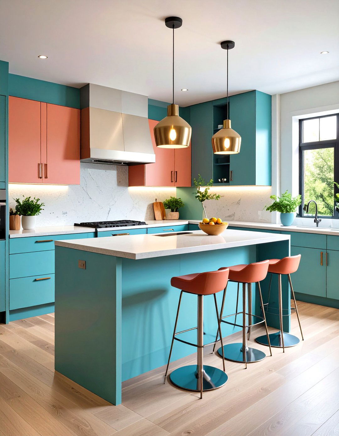 Corner Swivel Stool Breakfast Bar - 25 breakfast bar ideas
