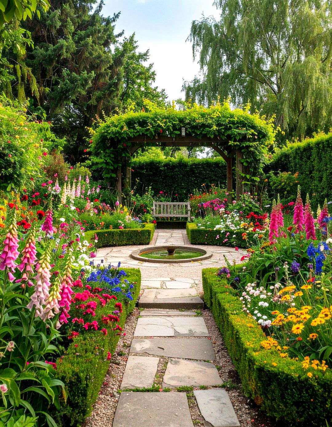 Cottage Garden Parterre - 25 parterre garden ideas