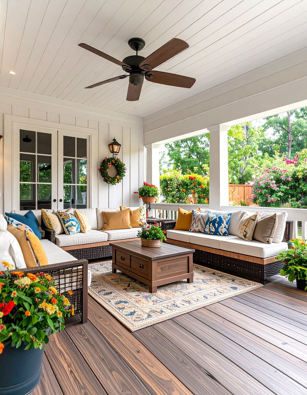 Covered Porch Pet Friendly Design - 25 covered porch ideas
