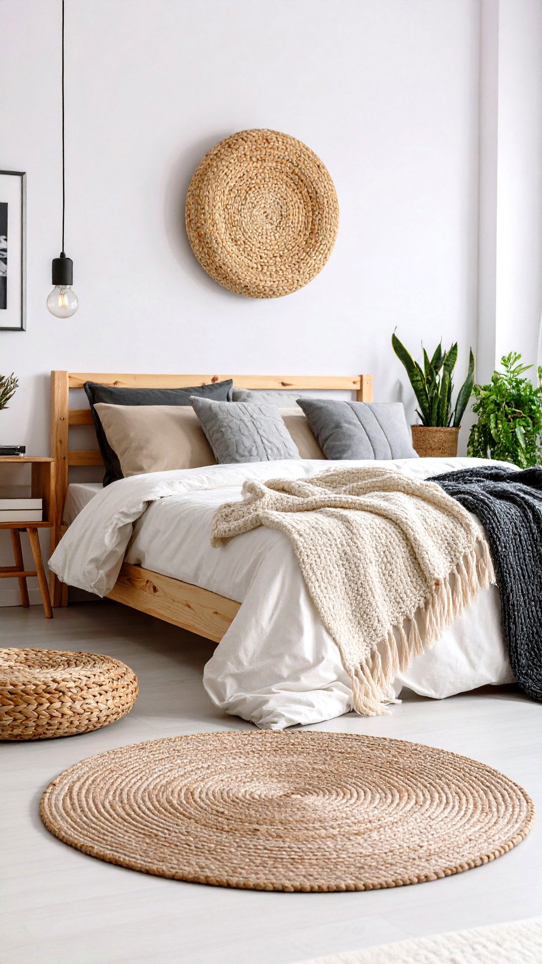Cozy Scandinavian Textures - 25 minimalist bedroom ideas