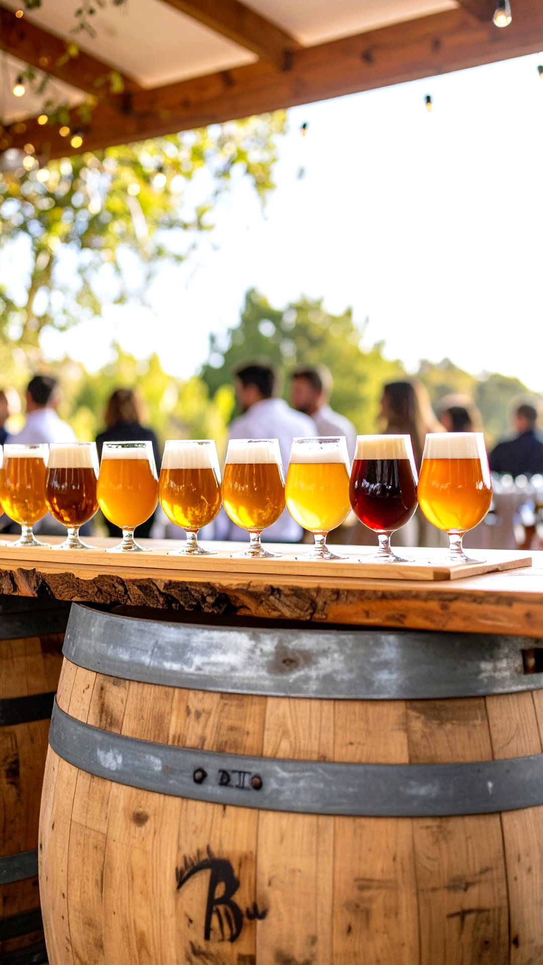 Craft Beer Self Serve Casual Wedding Bar - 25 casual wedding ideas