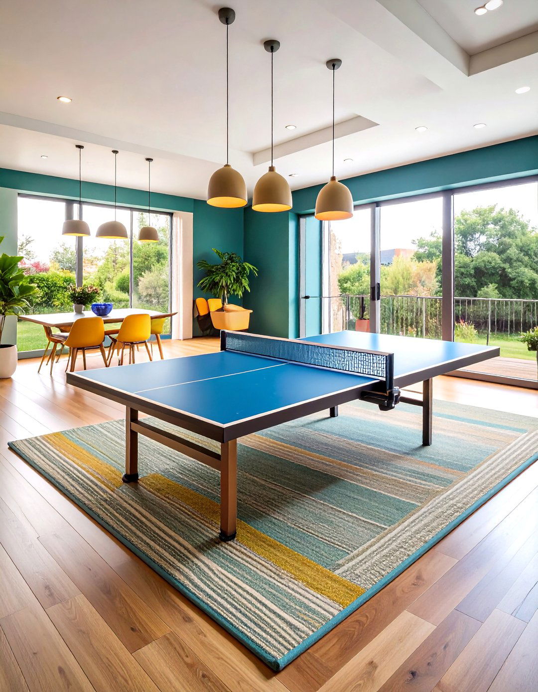 Create a Dedicated Game Area in an Open Floor Plan - 25 open floor plan ideas