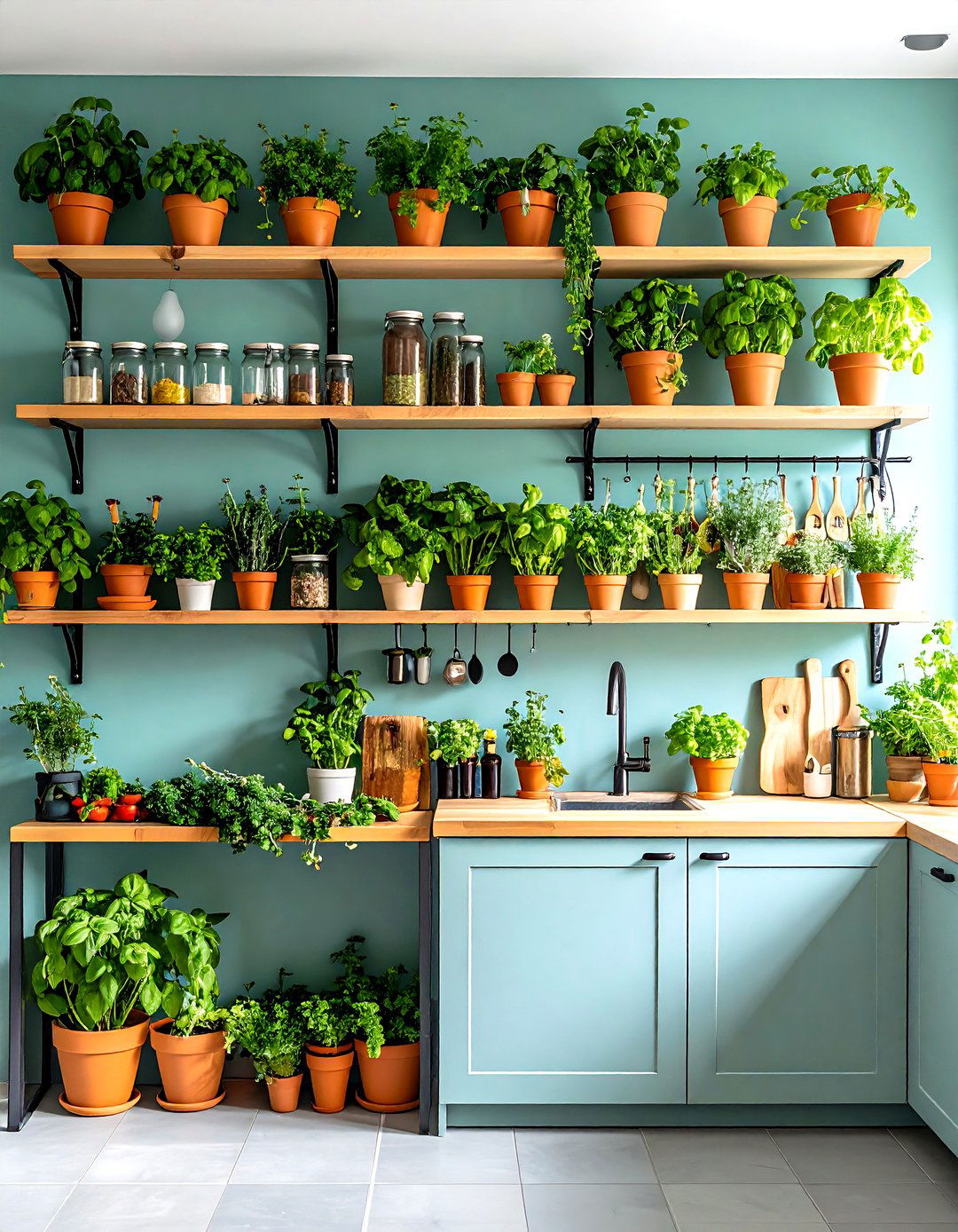 Cultivate an Indoor Herb Garden - 25 organic modern interior design ideas
