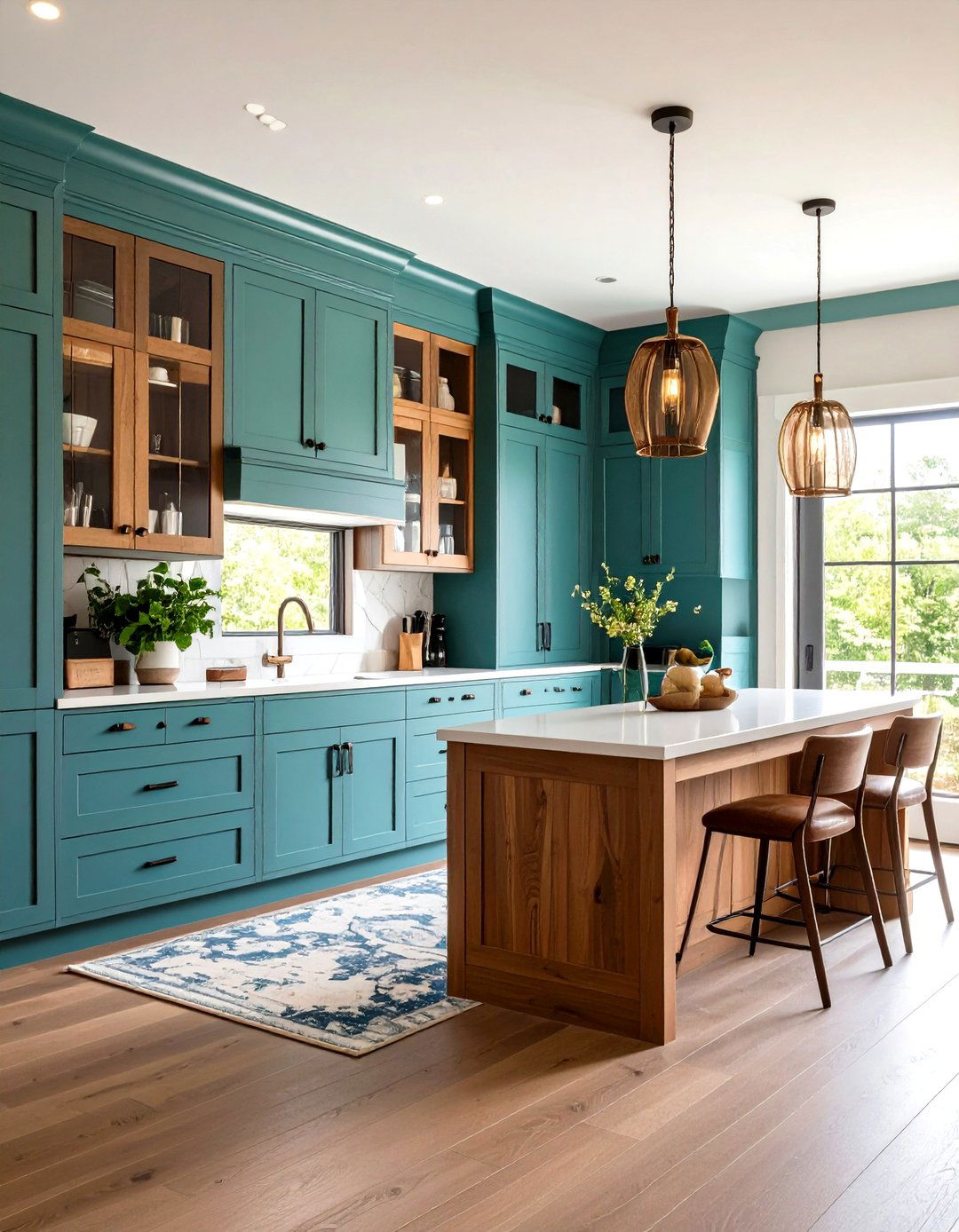 Custom Cabinets Hide Tech in an Office Guest Room - 25 office guest room ideas