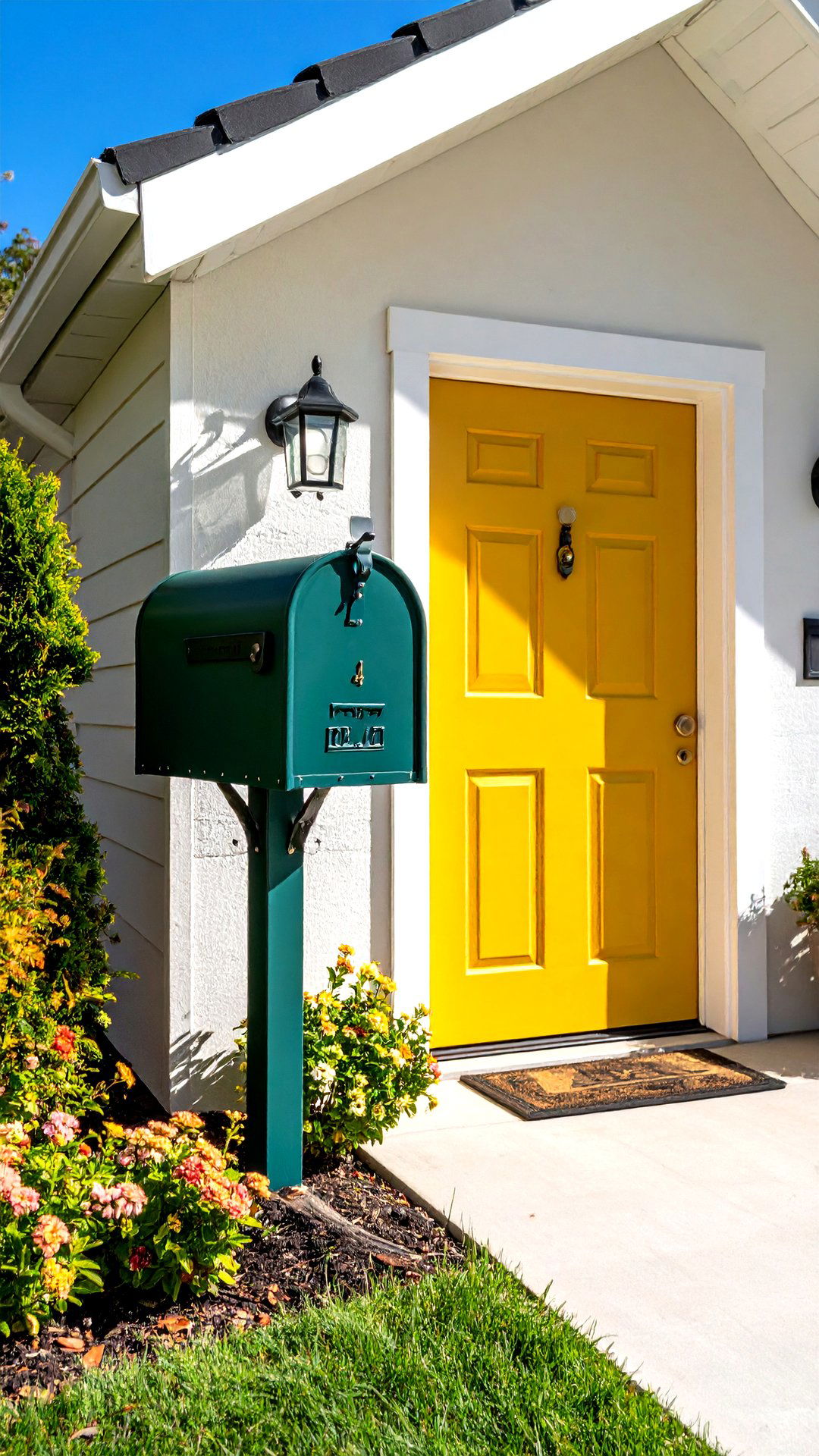 Custom Numbers and Mailbox Personalize the House Exterior - 25 aesthetic house exterior ideas