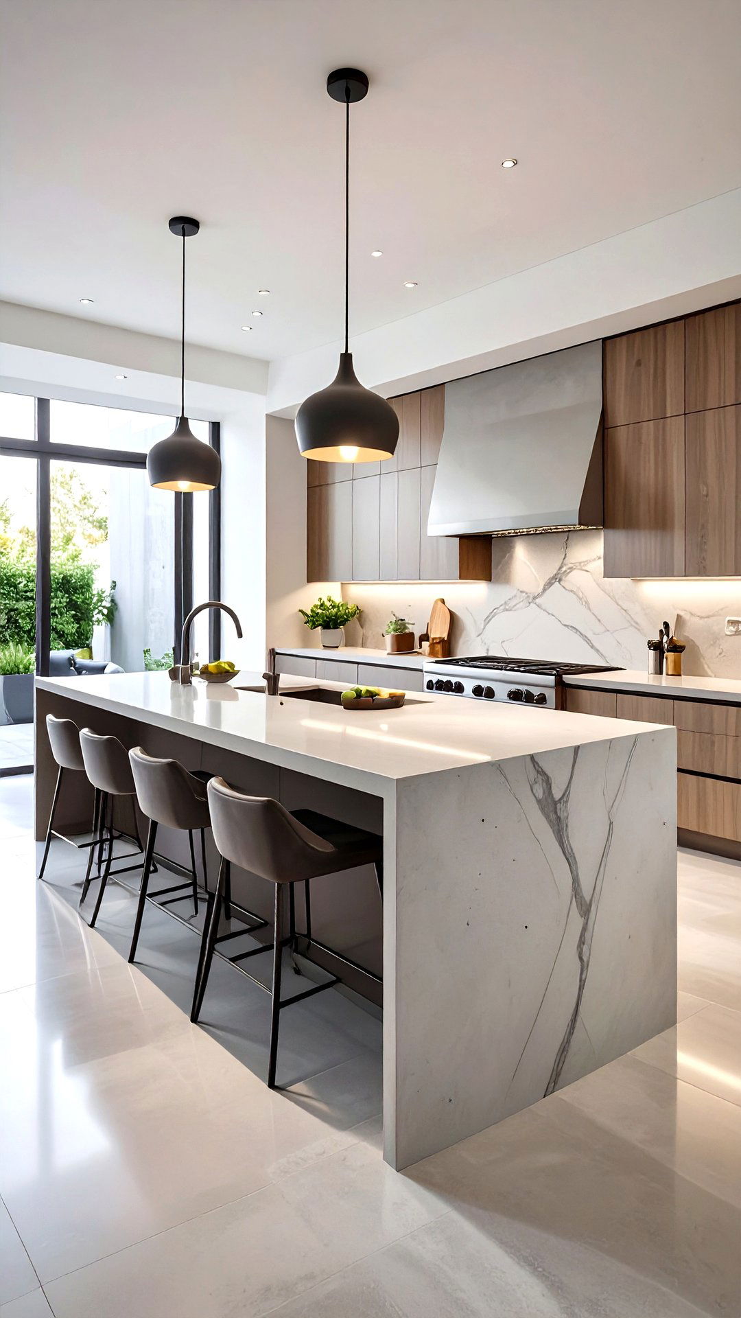 D Printed Form Liner Concrete Countertop Texture - 25 concrete countertop ideas