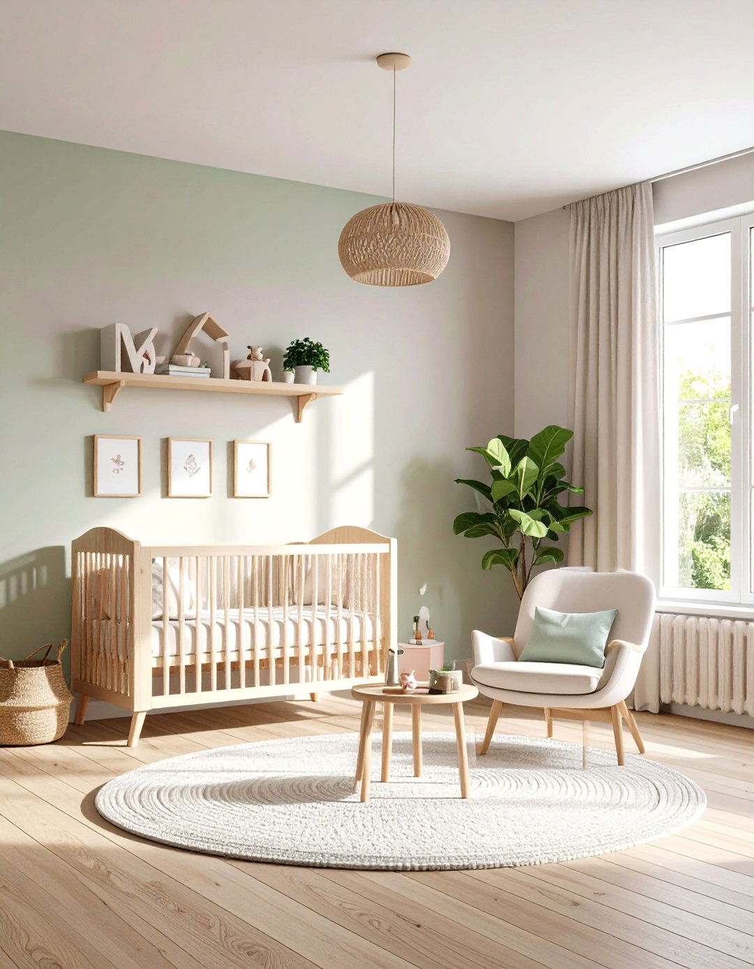 D Wooden Letters to Add Depth - 25 nursery wall decor ideas