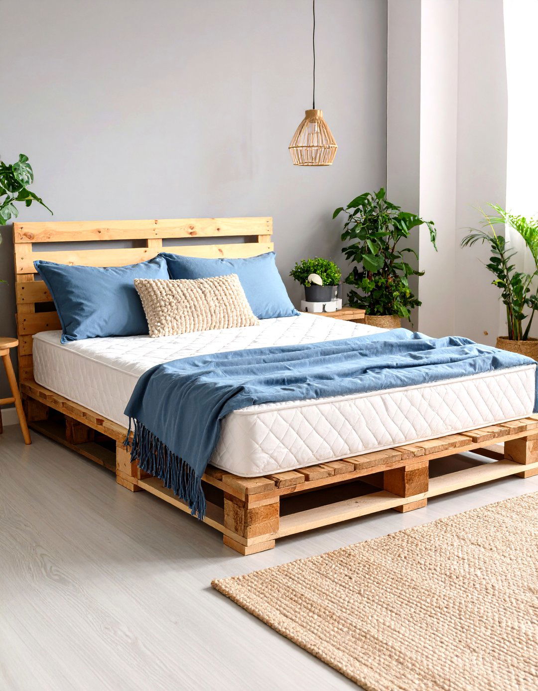 DIY Pallet Daybed Adds Rustic Style on a Budget - 25 daybed ideas for small spaces