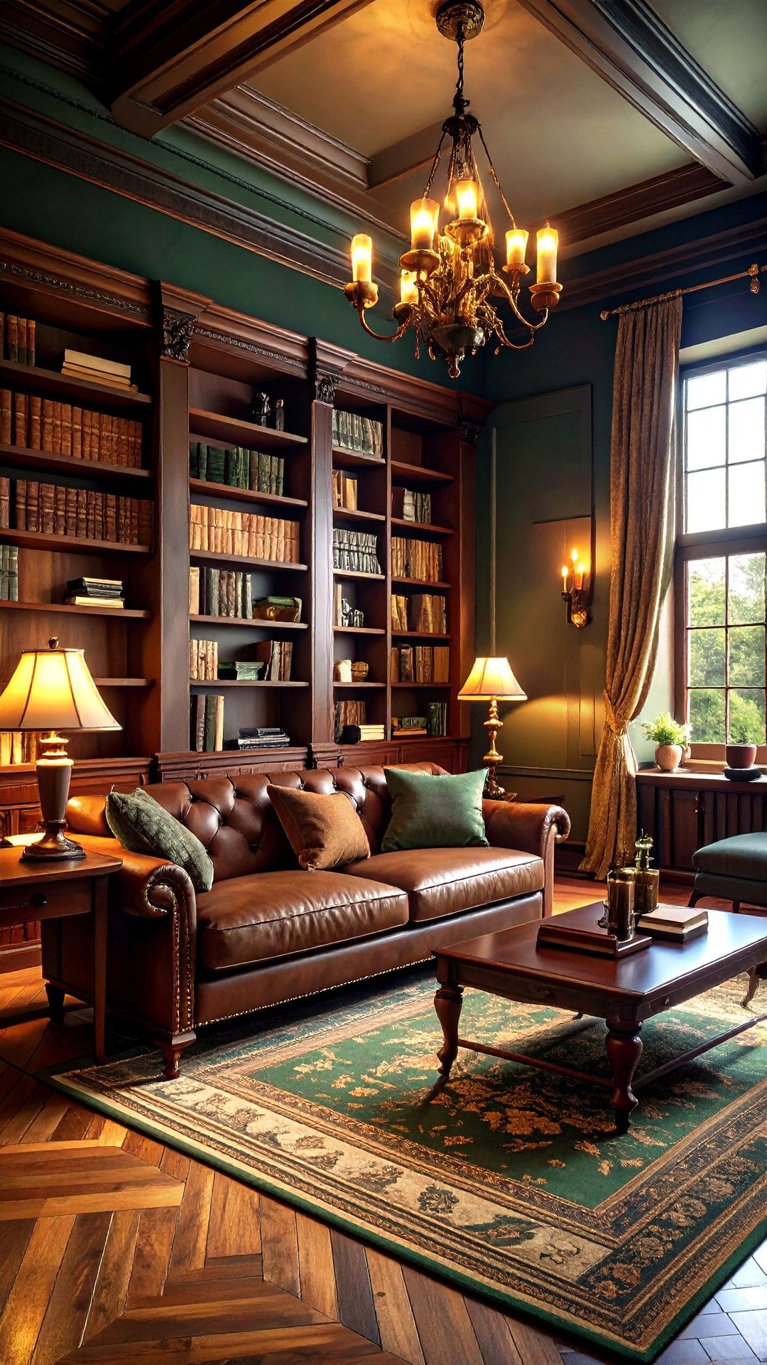 Dark Academia Room for Literary Mood - 25 aesthetic room ideas