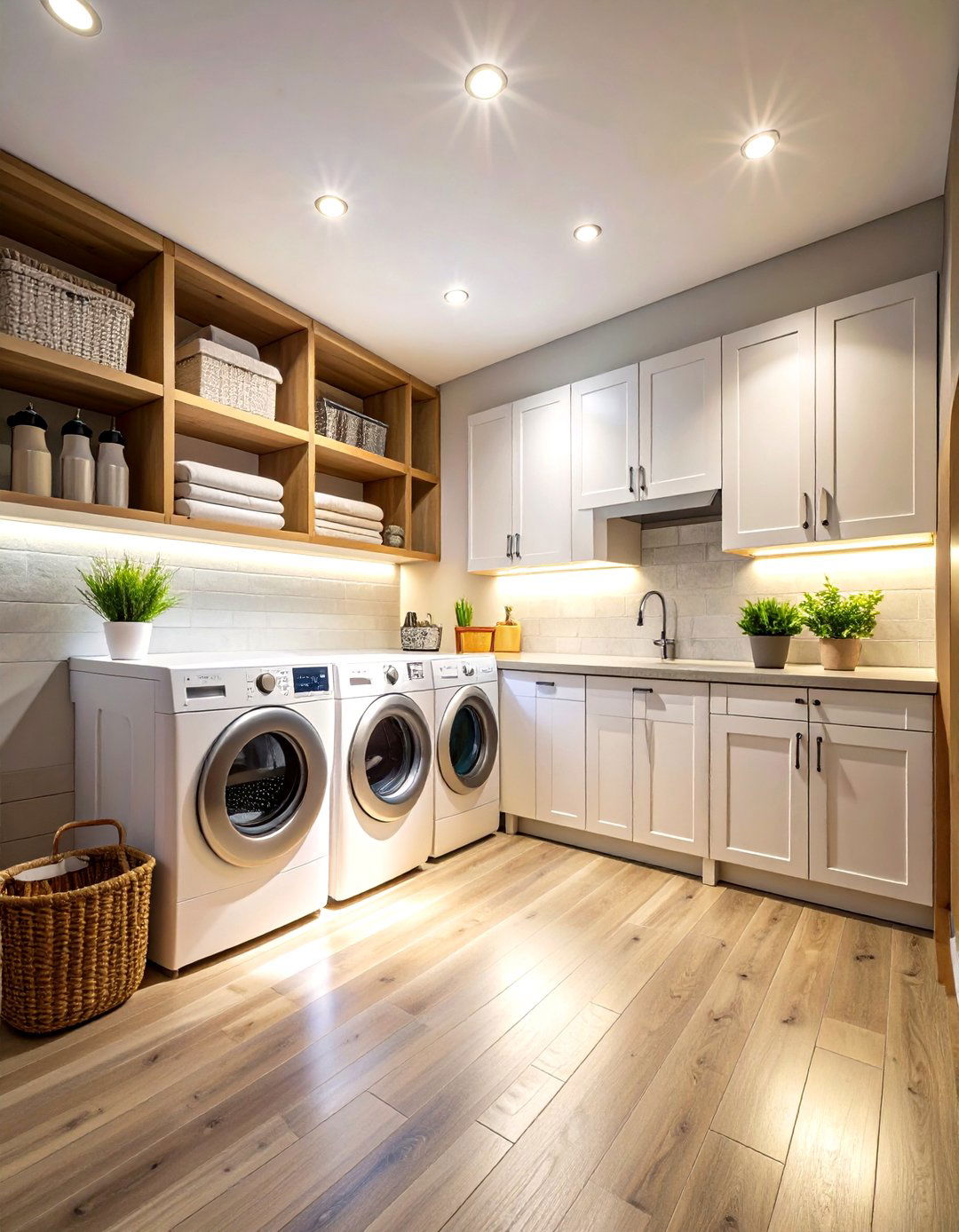 Daylight Balanced LEDs to Mimic Windows - 25 basement lighting ideas