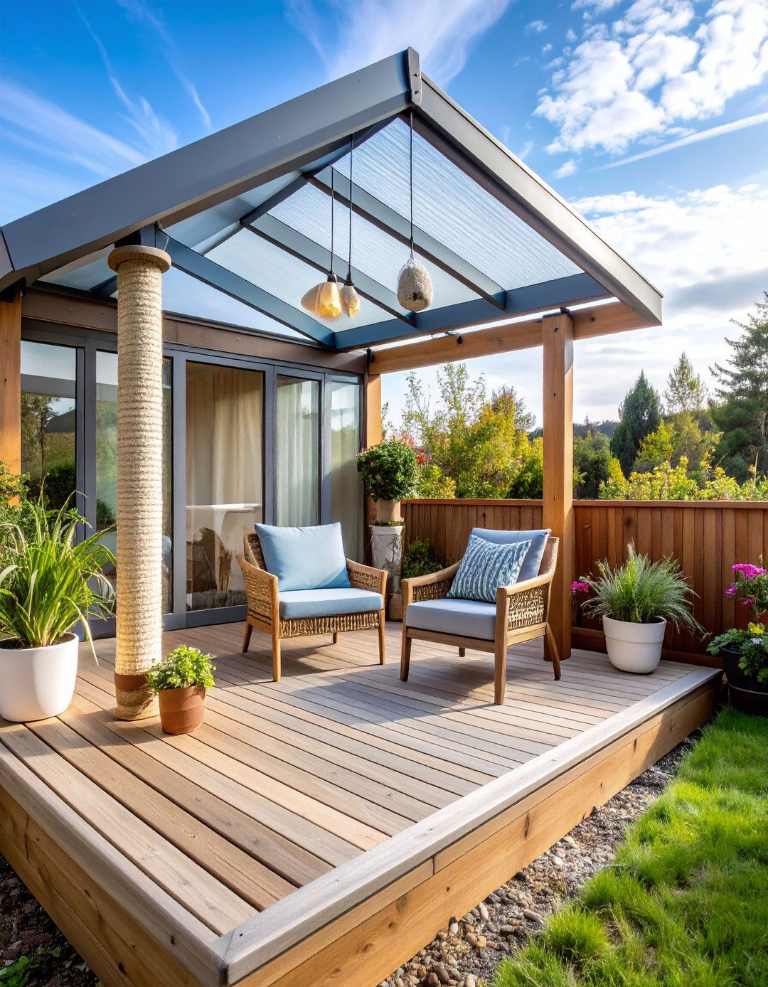 Deckside Haven Plan Catio - 25 outdoor catio ideas
