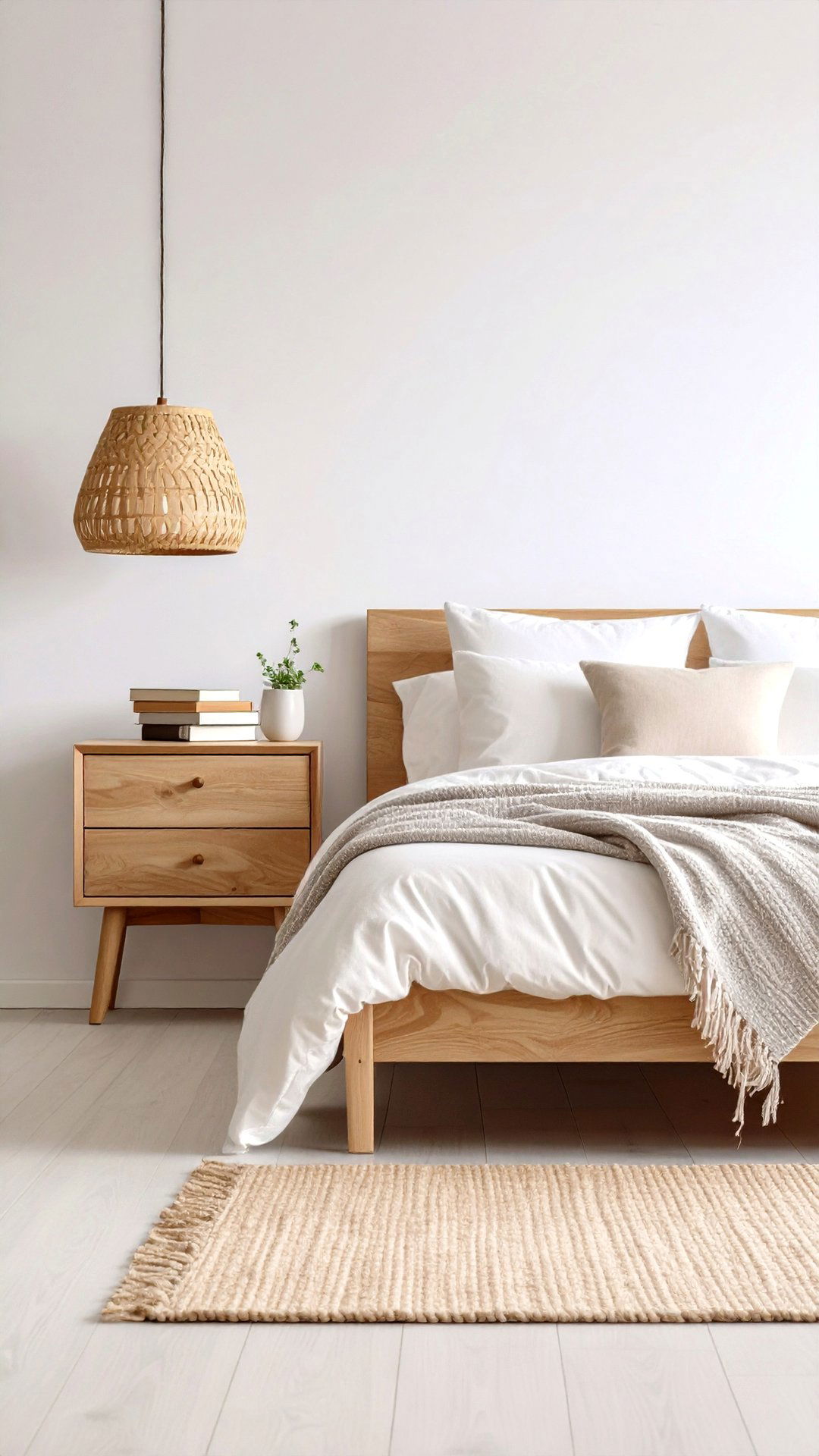 Declutter Surfaces for a Calm Bedroom - 25 minimalist bedroom ideas