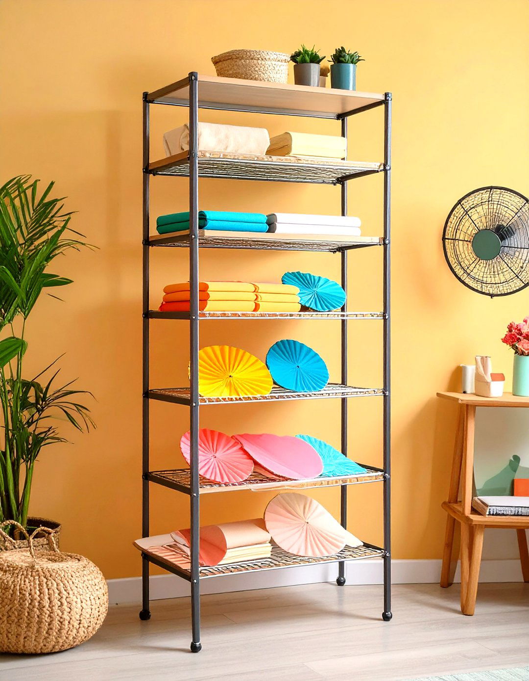 Dedicated Drying Shelf Tower - 25 art room ideas