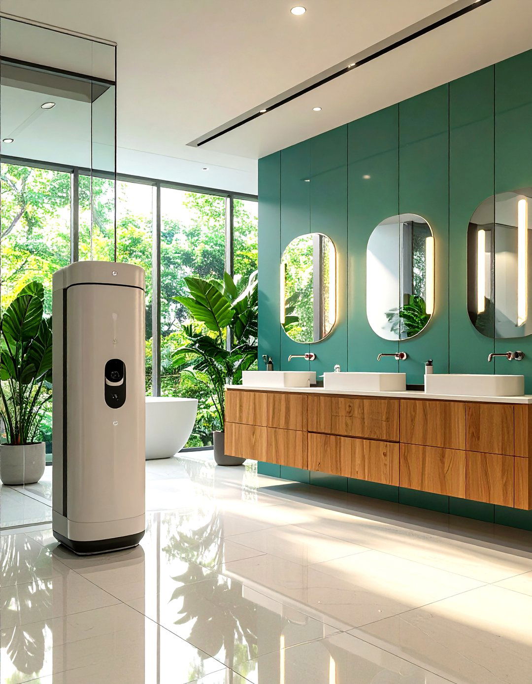 Dedicated Odor Neutralizing Units - 25 office bathroom ideas