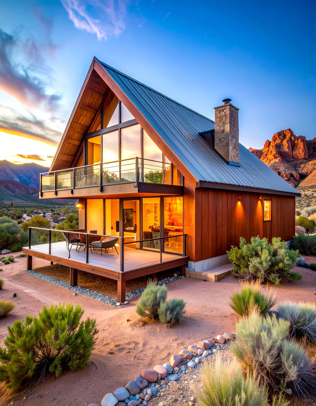 Desert Shade Screen Balcony A Frame - 25 a frame house with balcony