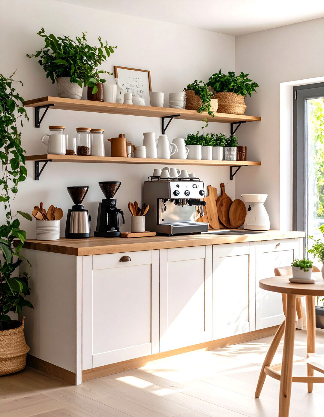 Design a Coffee Station for Aromatic Comfort - 25 cozy kitchen ideas