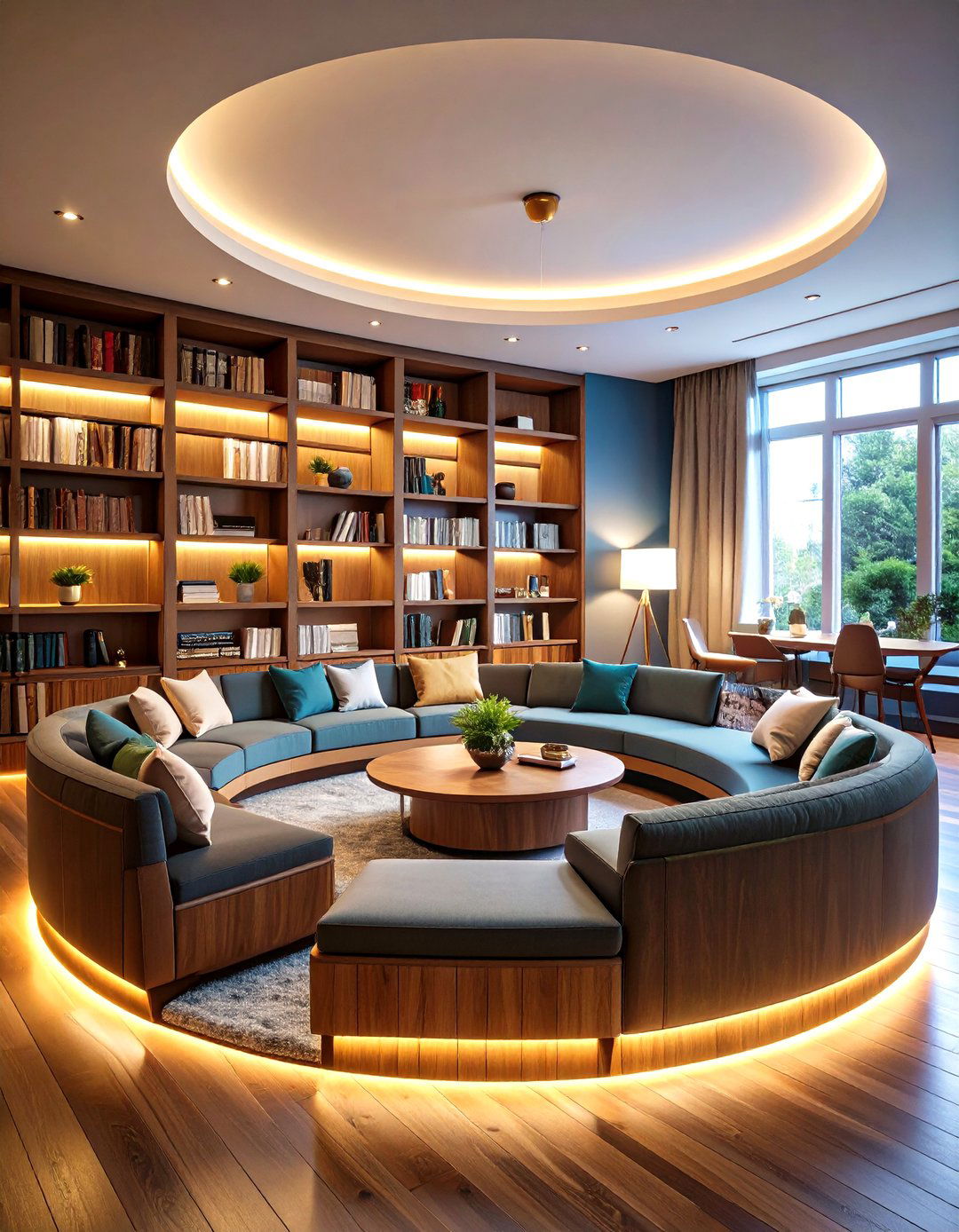 Despite Its Retro Roots a Sunken Conversation Pit Fits Todays Parlor Room - 25 parlor room ideas