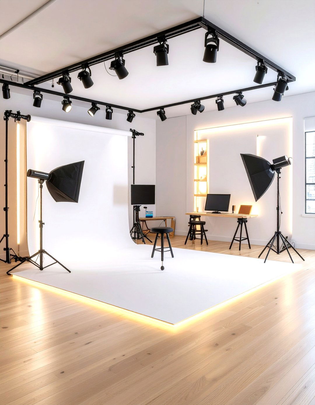 Digital Capture Corner for Sharing and Sales - 25 art room ideas