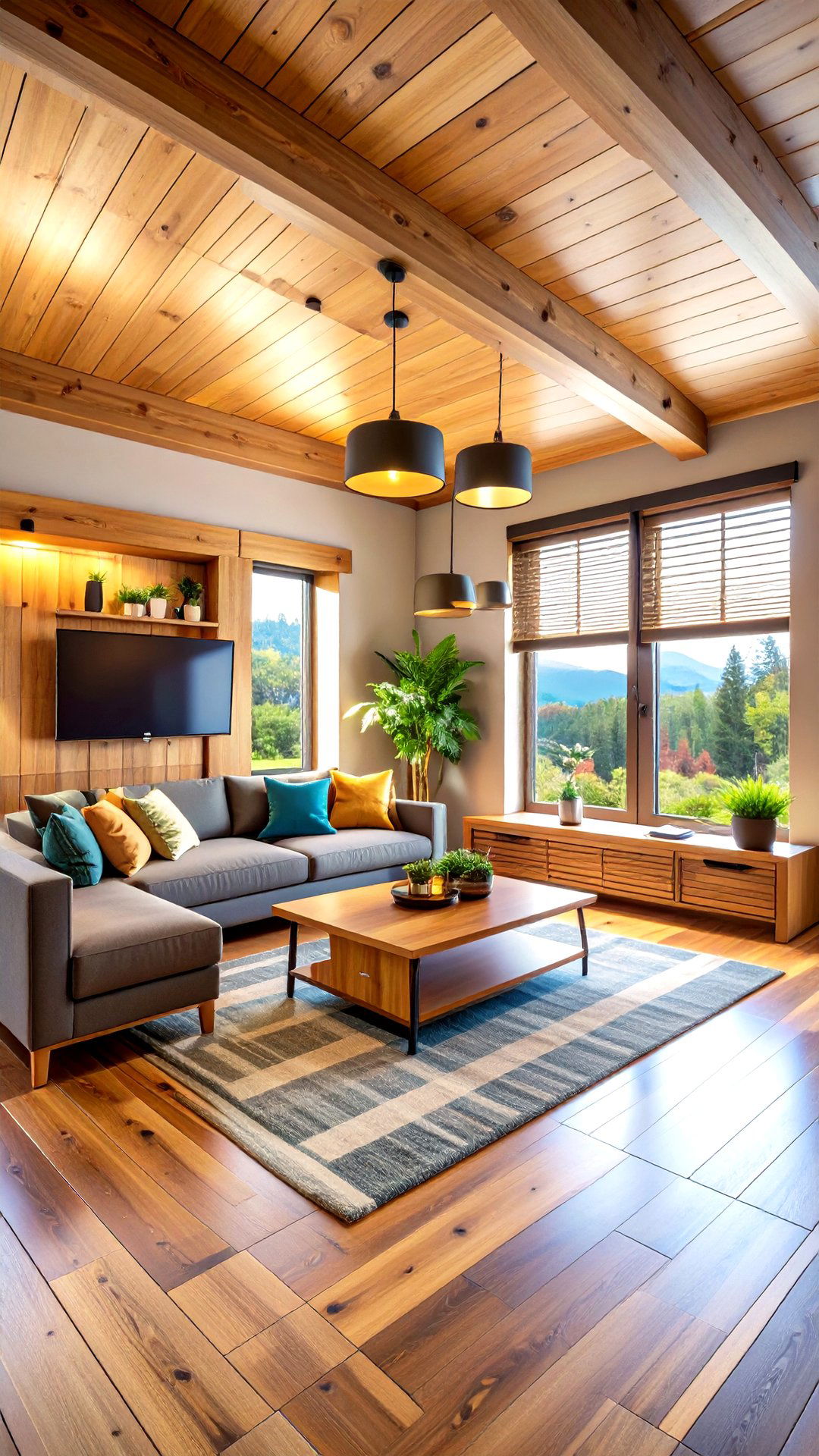 Discreet Smart Tech Enhances Cabin Ease - 25 cabin decor ideas
