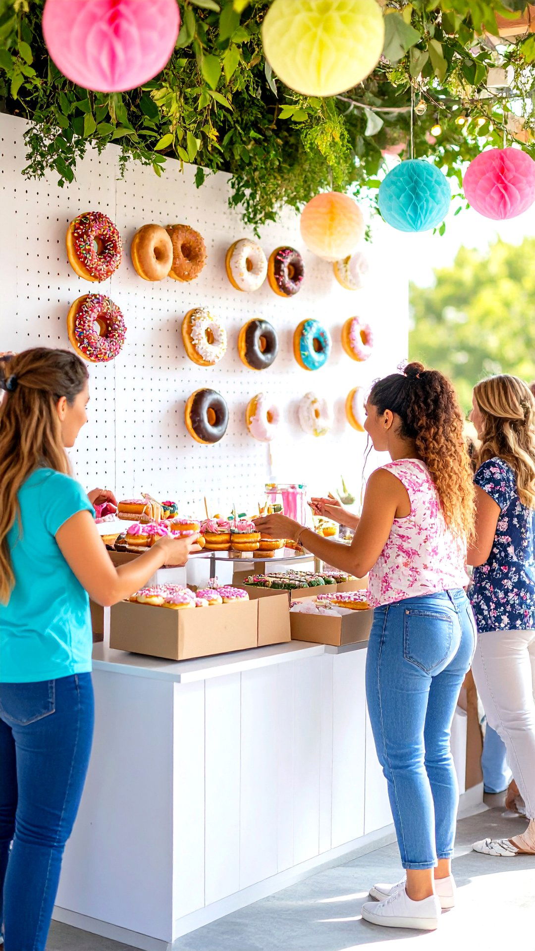 Donut Wall Casual Wedding Dessert - 25 casual wedding ideas