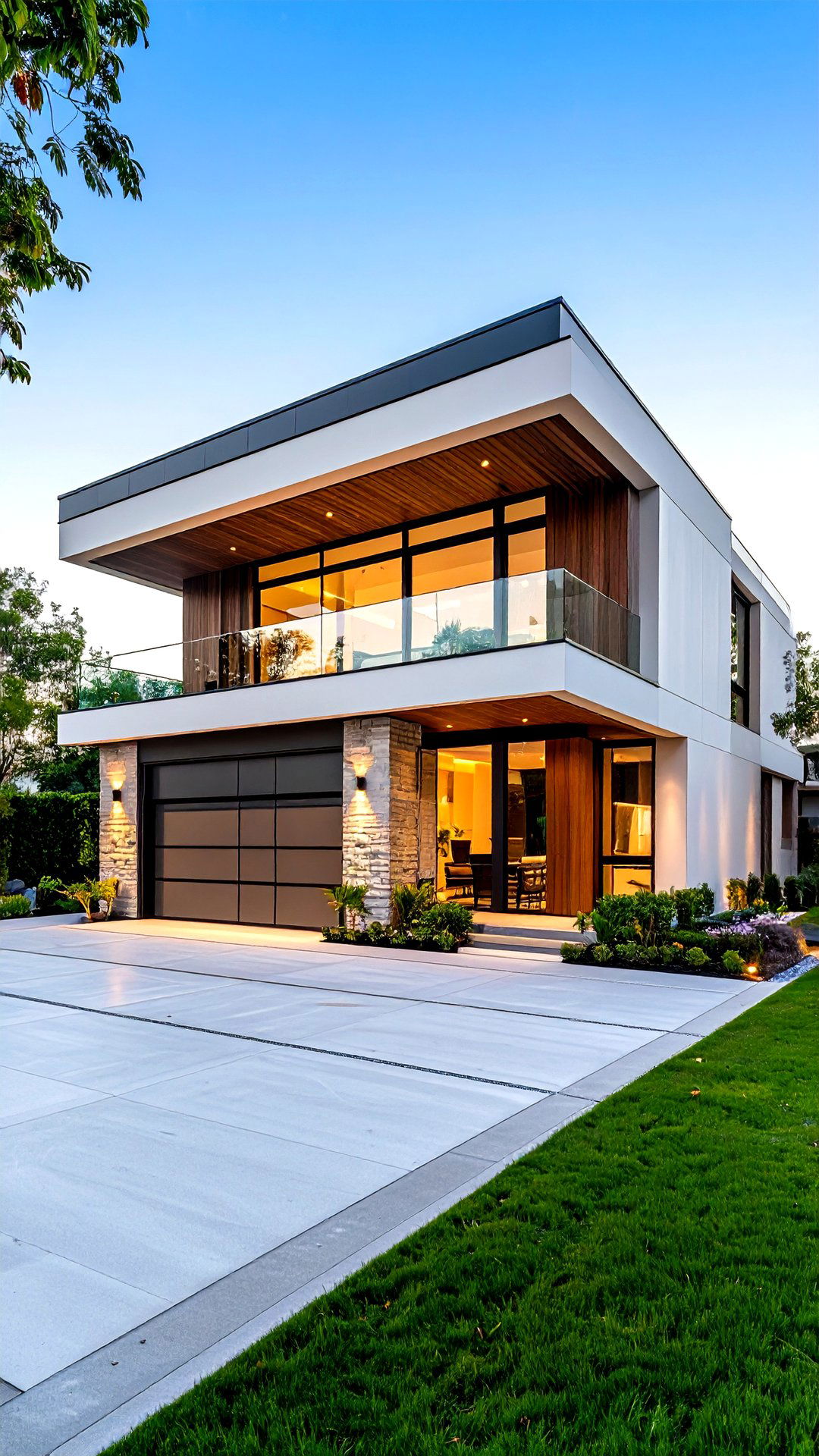 Dramatic Cantilevered Volume - 25 minimalist house exterior ideas