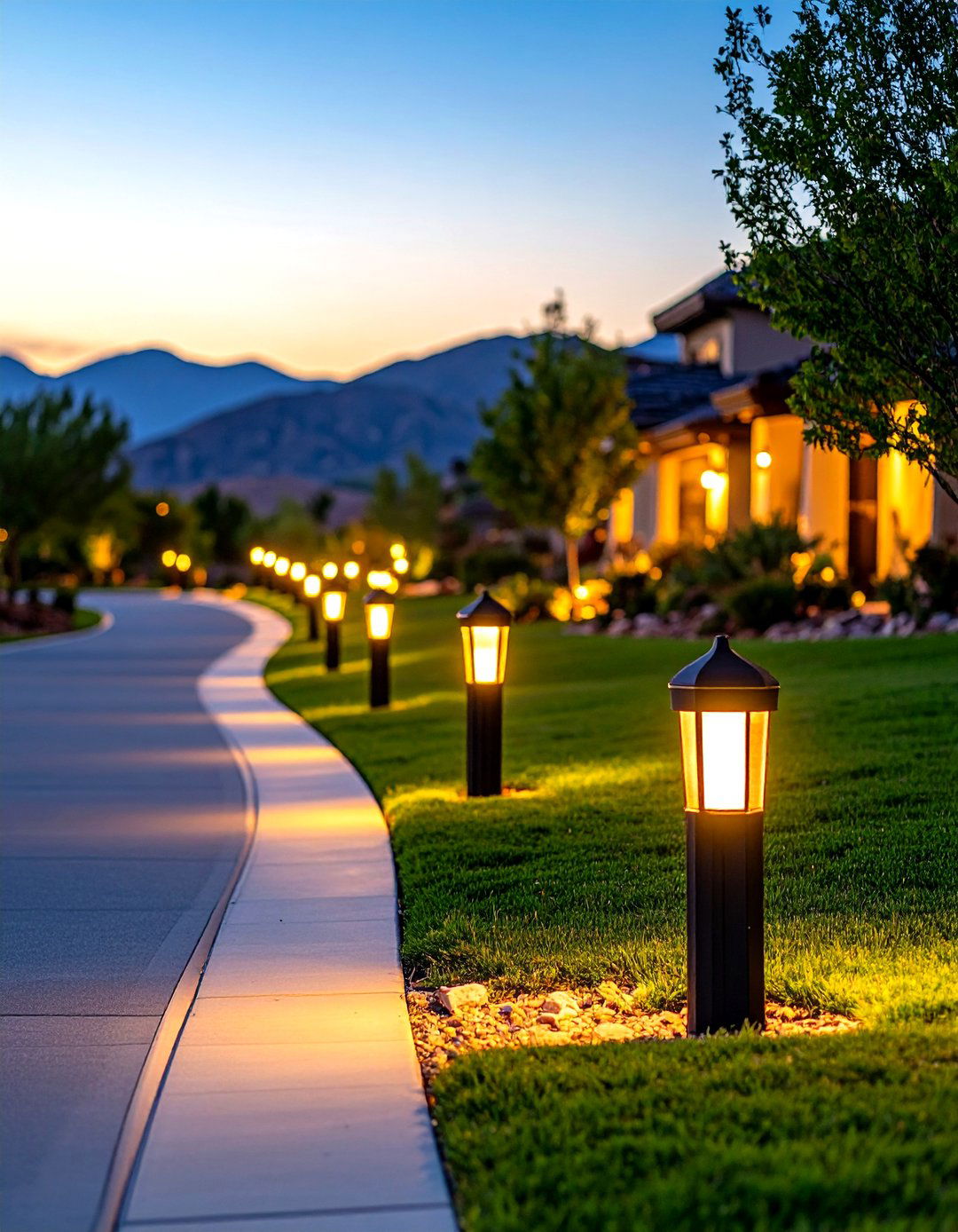 Driveway Marker Outdoor Lighting for Guidance - 25 outdoor lighting ideas