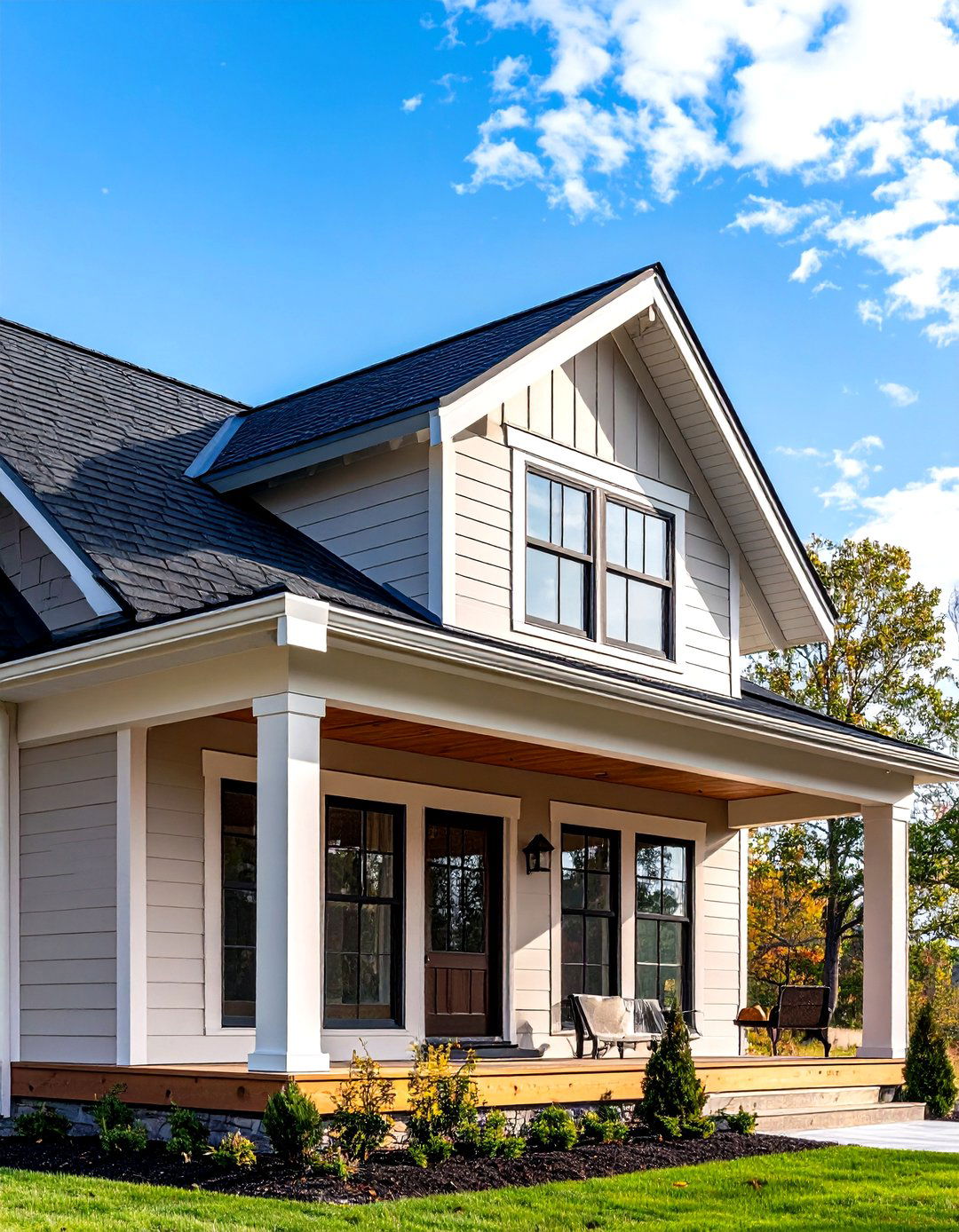 Dutch Combo Gable Shed Porch Roof - 25 front porch roof ideas