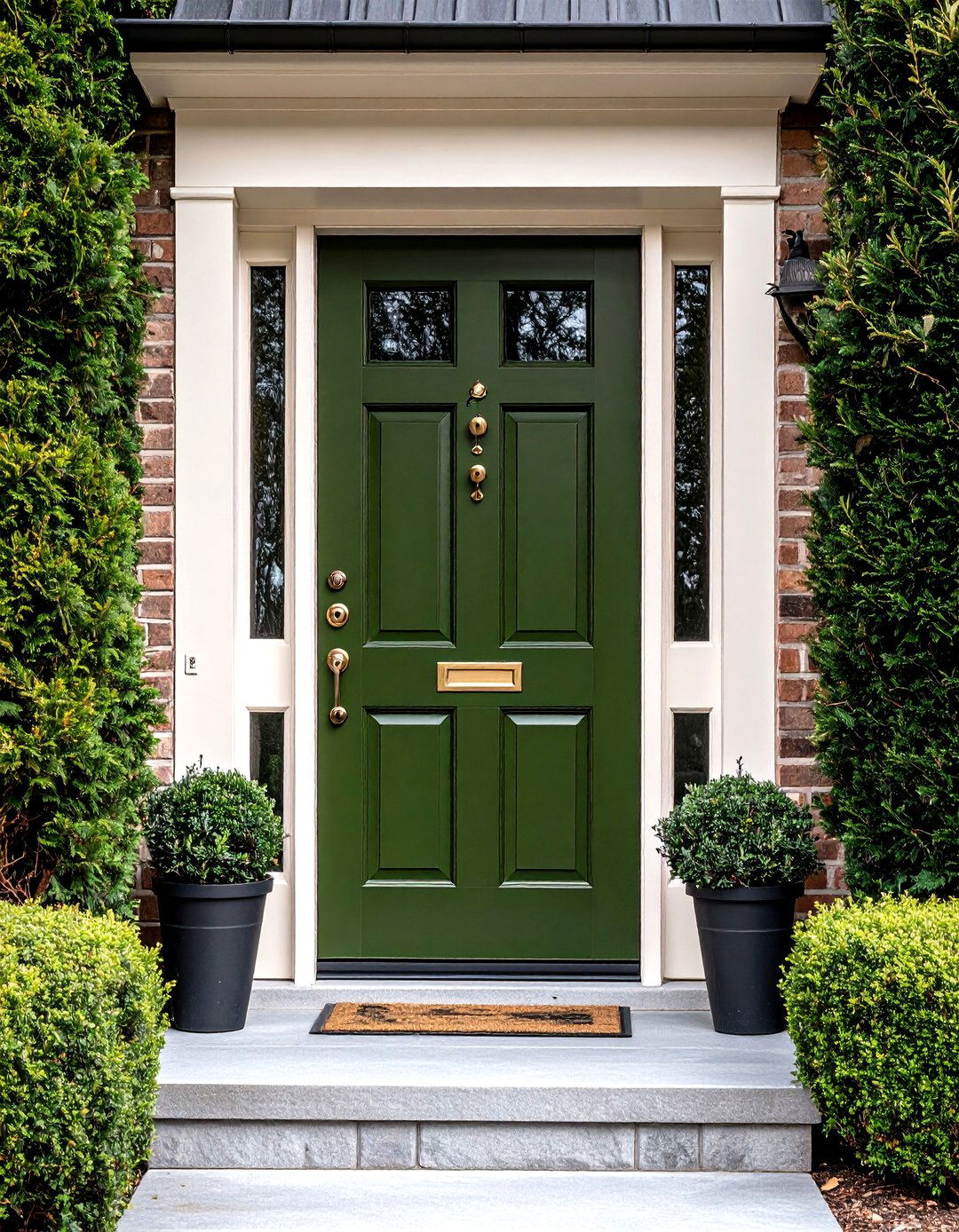 Dutch Style Split Olive Green Front Door - 25 olive green front door ideas