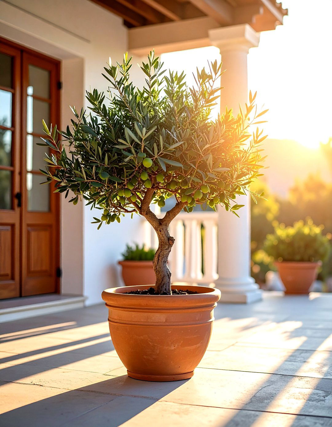 Dwarf Olive Trees Provide Mediterranean Style in Compact Spaces - 25 outdoor plants for patio