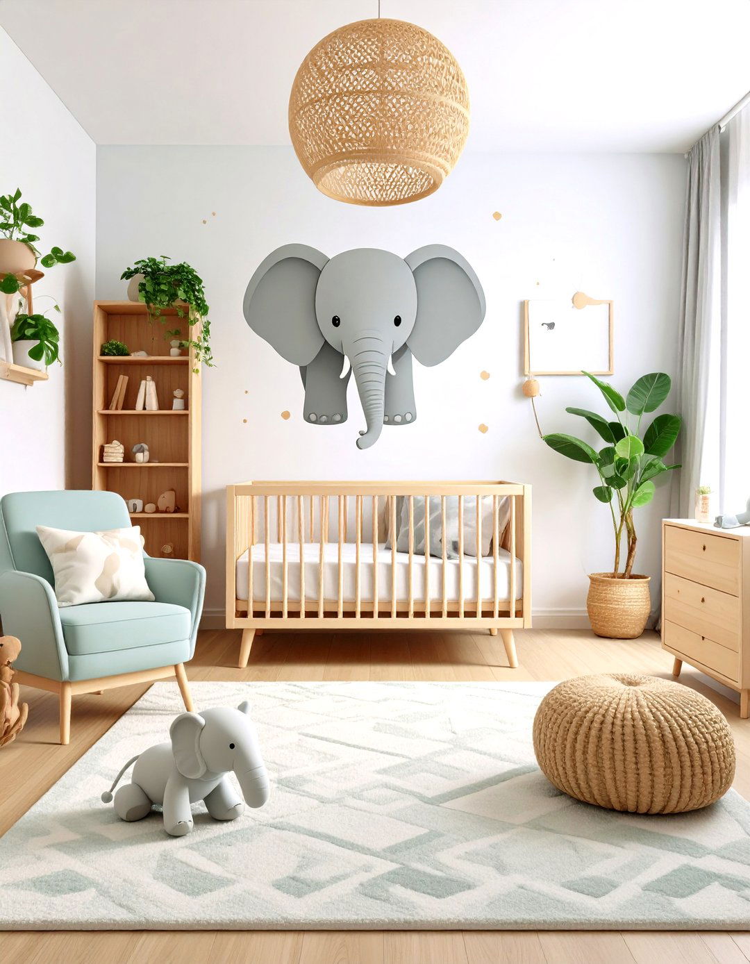 Eco Friendly Elephant Nursery Materials - 25 elephant nursery ideas