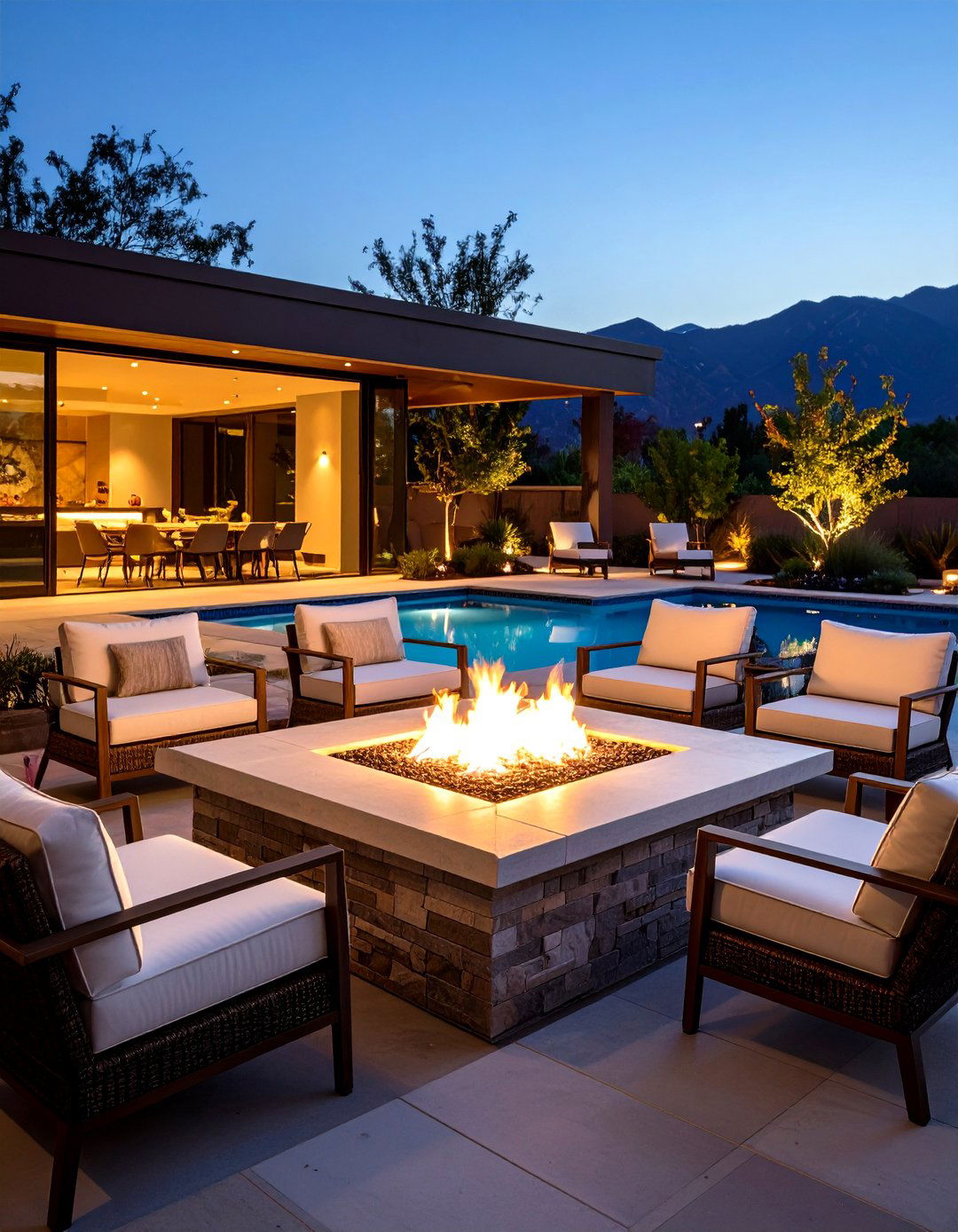 Eco Friendly Ethanol Outdoor Fireplace for Clean Burning - 25 outdoor fireplace ideas