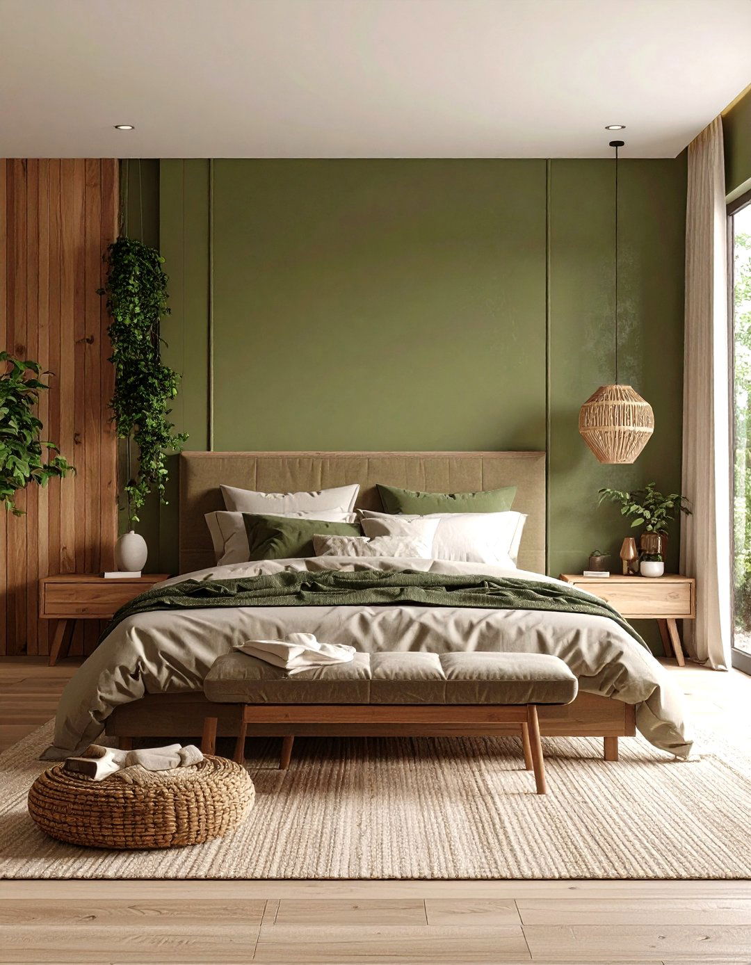 Eco Friendly Olive Green Paint Choices - 25 olive green bedroom ideas