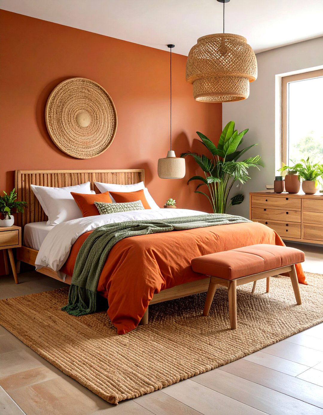 Eco Friendly Terracotta Bedroom Materials - 25 Terracotta Bedroom Ideas