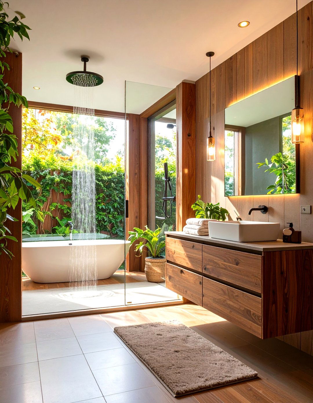 Eco Smart Fixtures to Conserve Water in the Ensuite Bathroom - 25 ensuite bathroom ideas