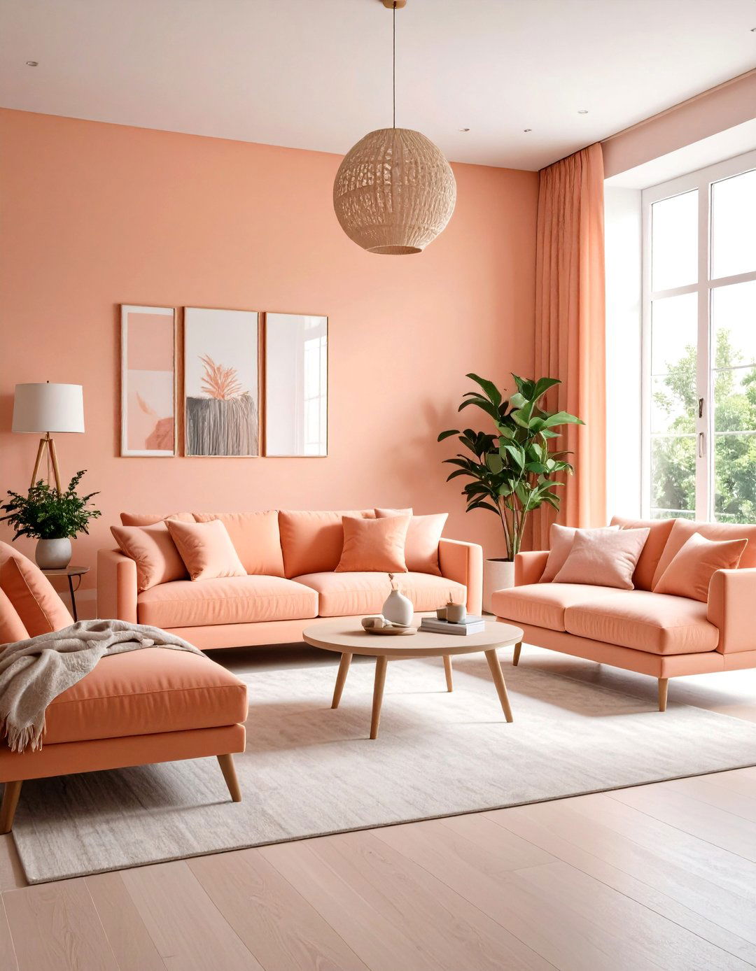Embrace Monochromatic Pastel Schemes - 25 pastel living room ideas