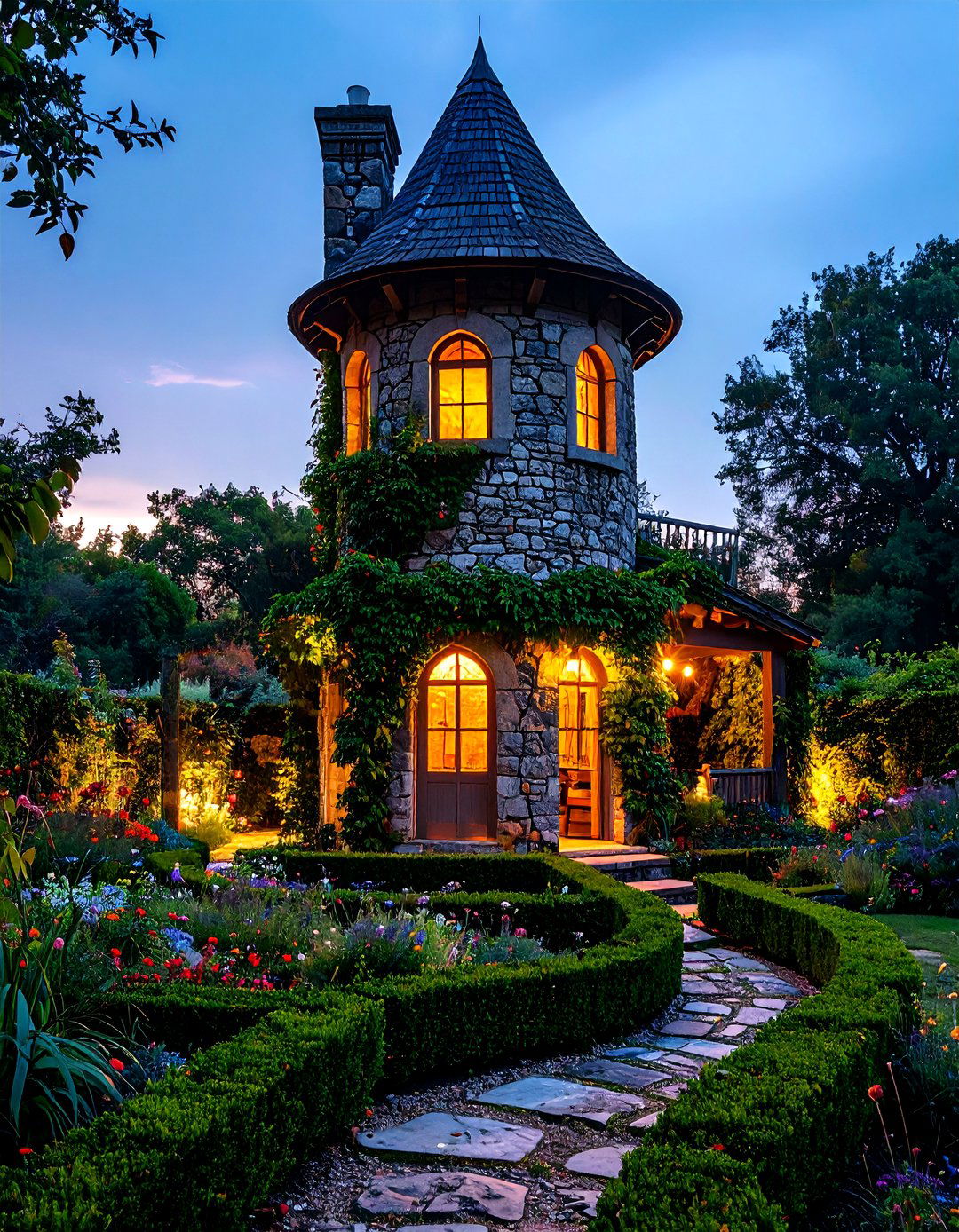 English Garden Folly Focal Point - 25 english garden ideas