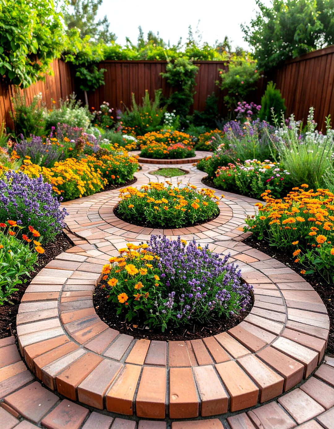 English Garden Fragrant Herb Parterre - 25 english garden ideas