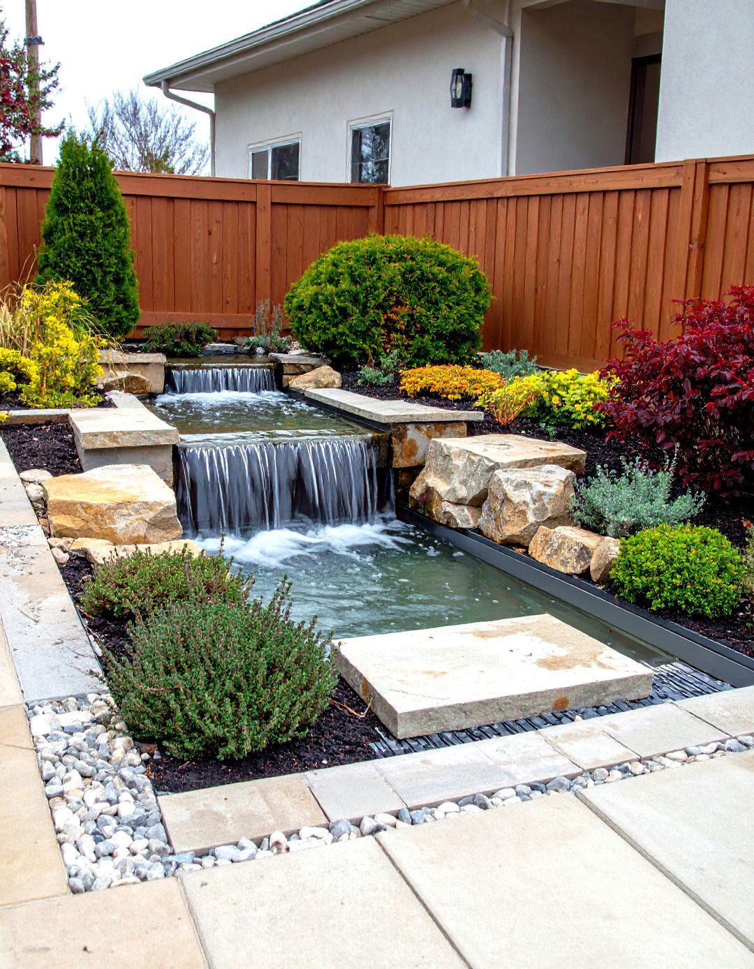 English Garden Rill Water Feature - 25 english garden ideas
