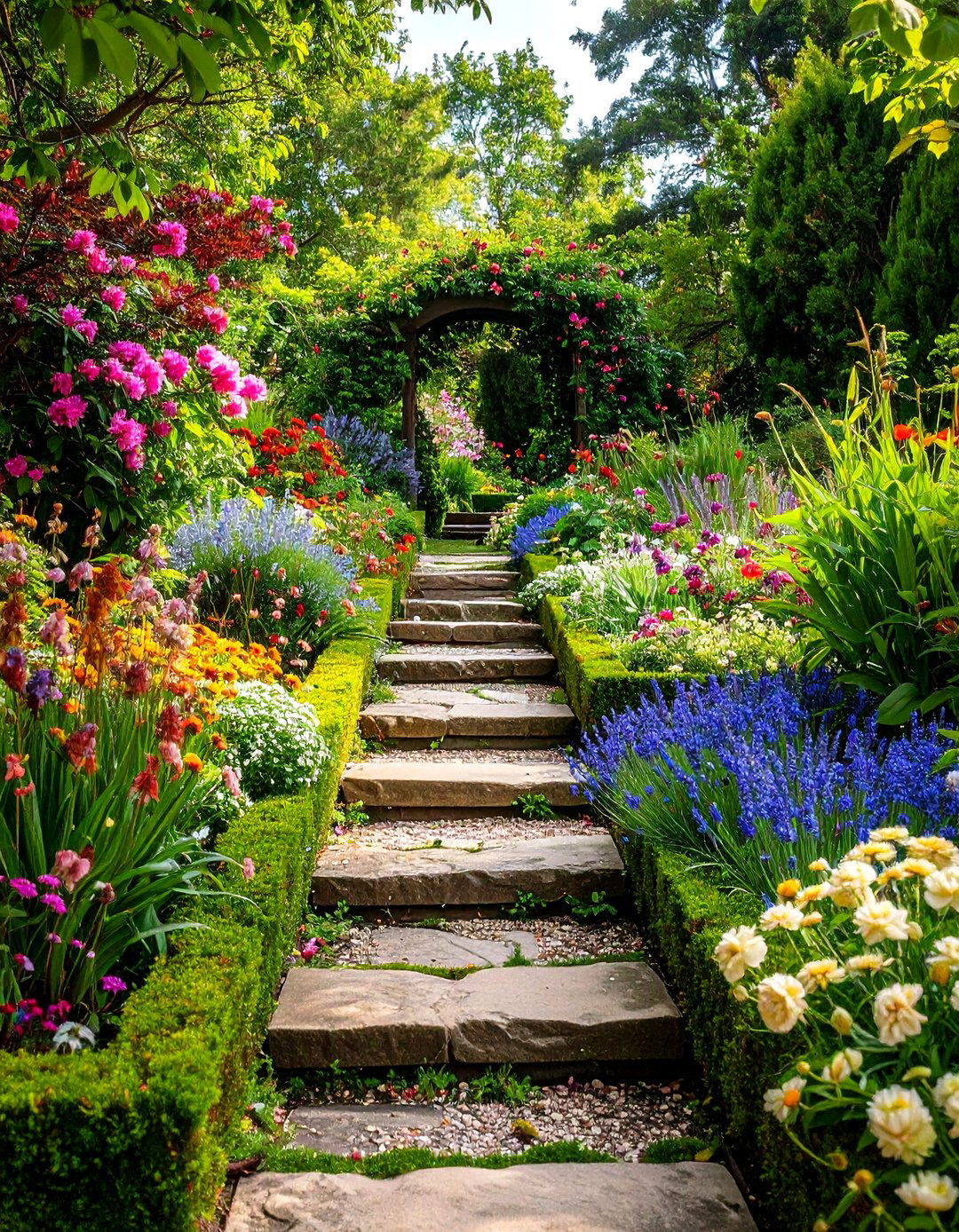 English Sunken Parterre - 25 parterre garden ideas