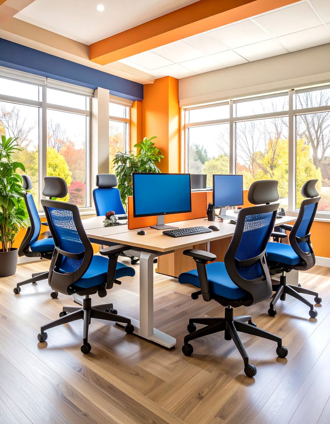 Ergonomic Accessory Hubs - 25 office interior design ideas