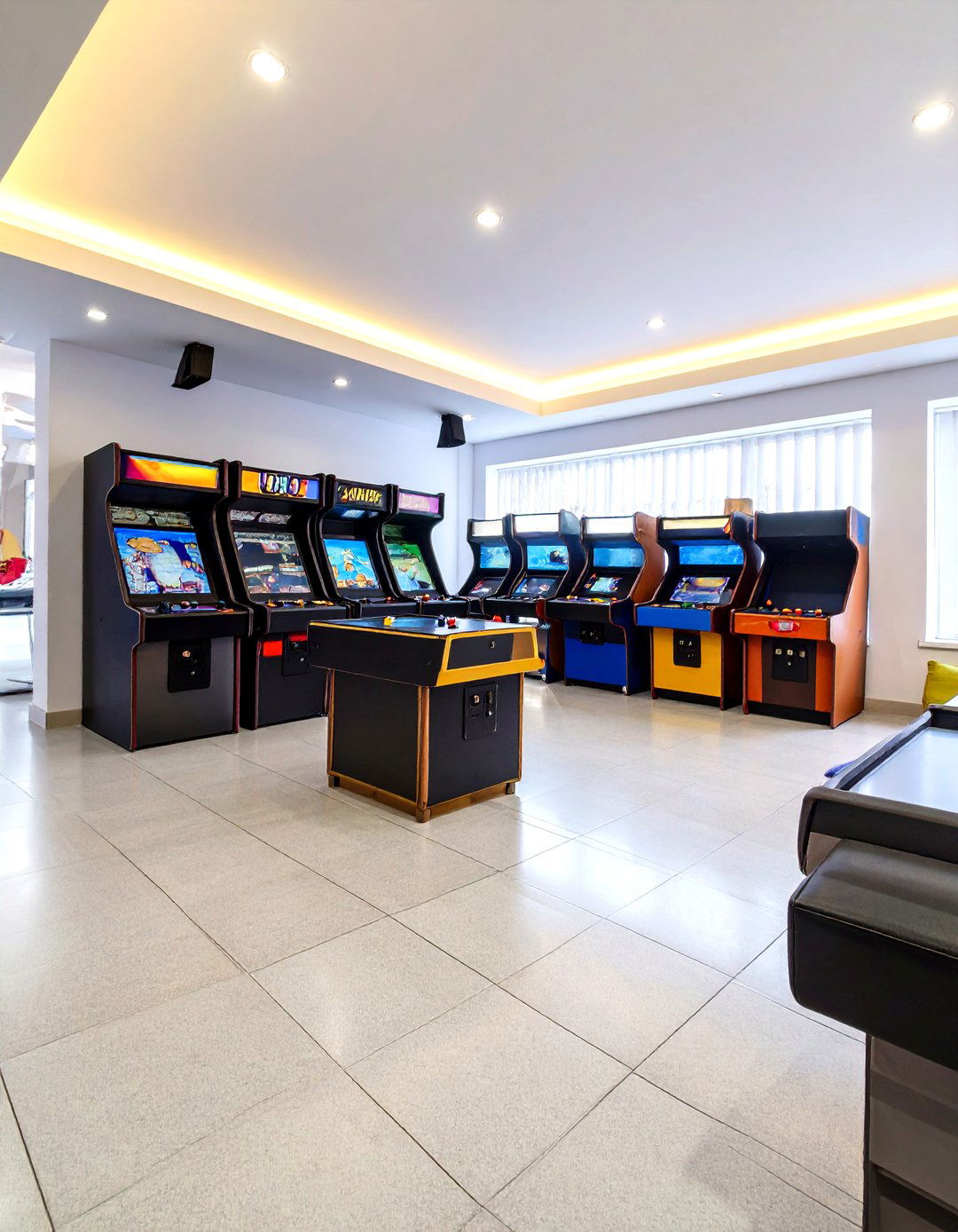 Family Friendly Arcade Room Layout for All Ages - 25 arcade room ideas
