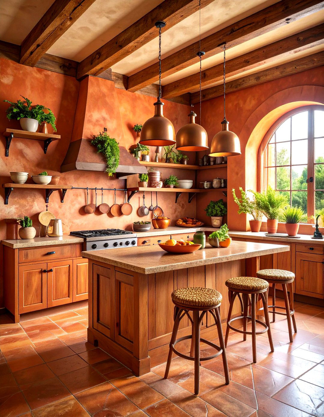 Faux Tuscan Kitchens Channel s Interior Design Wanderlust - 25 1990s interior design ideas