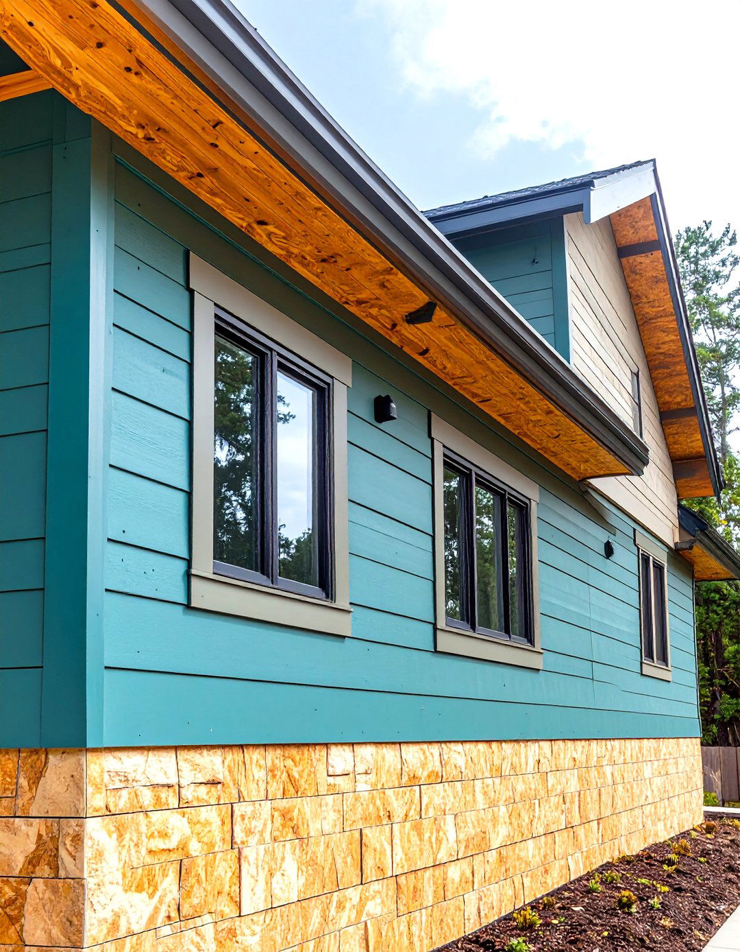 Fiber Cement Board Exterior Wainscoting for Low Maintenance - 25 exterior wainscoting ideas