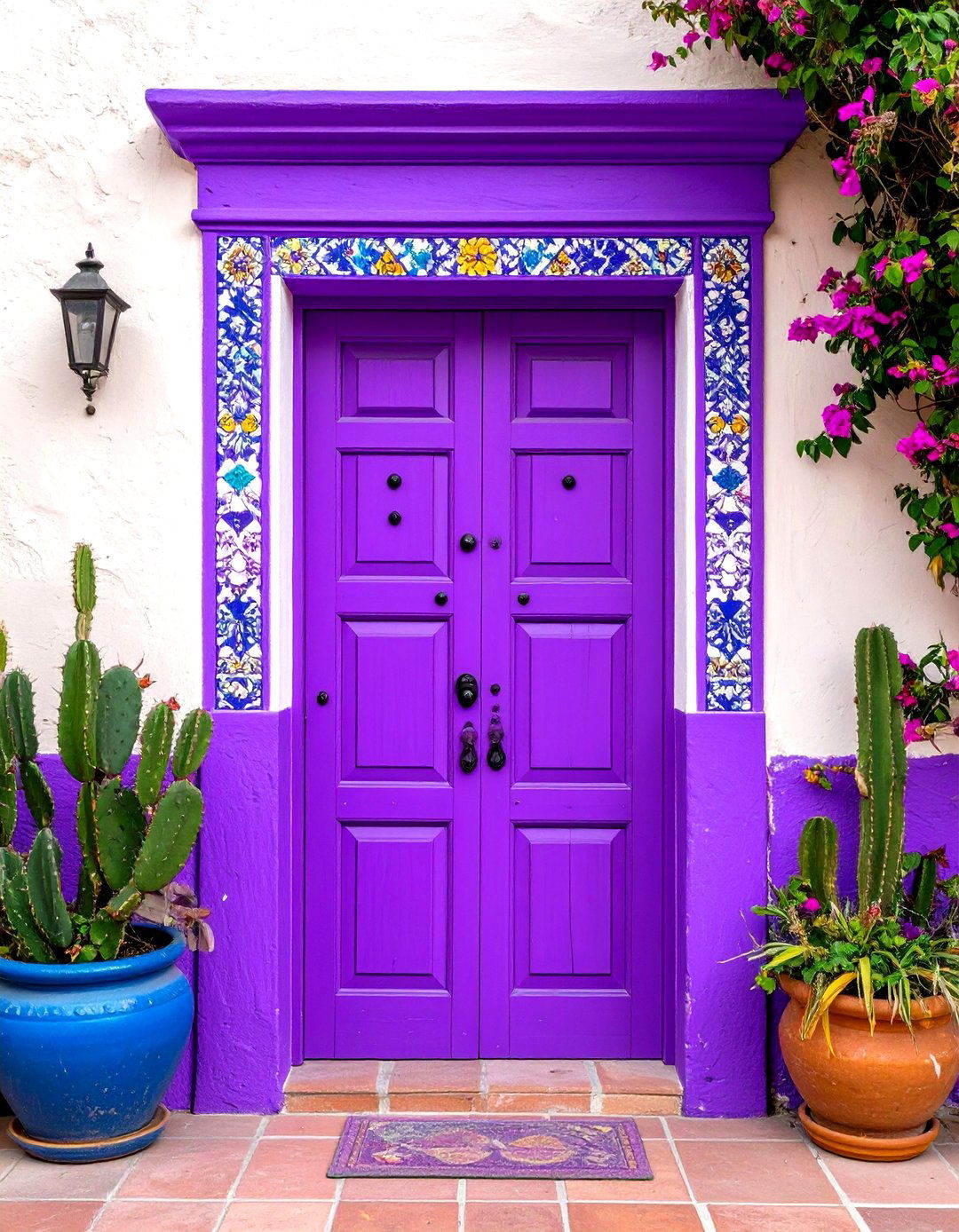 Fiesta Purple Mexican Paint Color for Playful Accents - 25 mexican interior paint colors