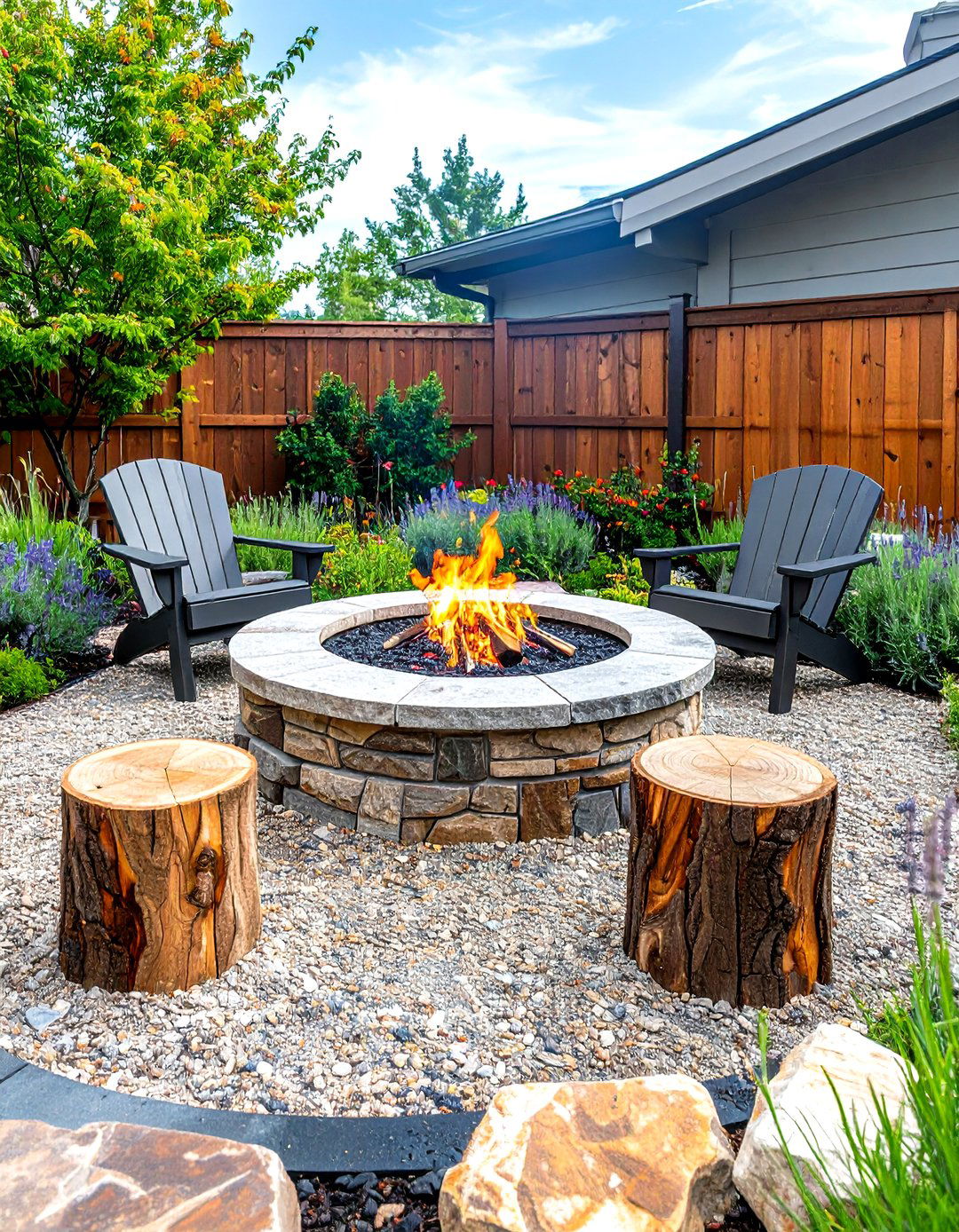 Fire Pit Hub Garden Focal Point - 25 Garden Focal Point Ideas