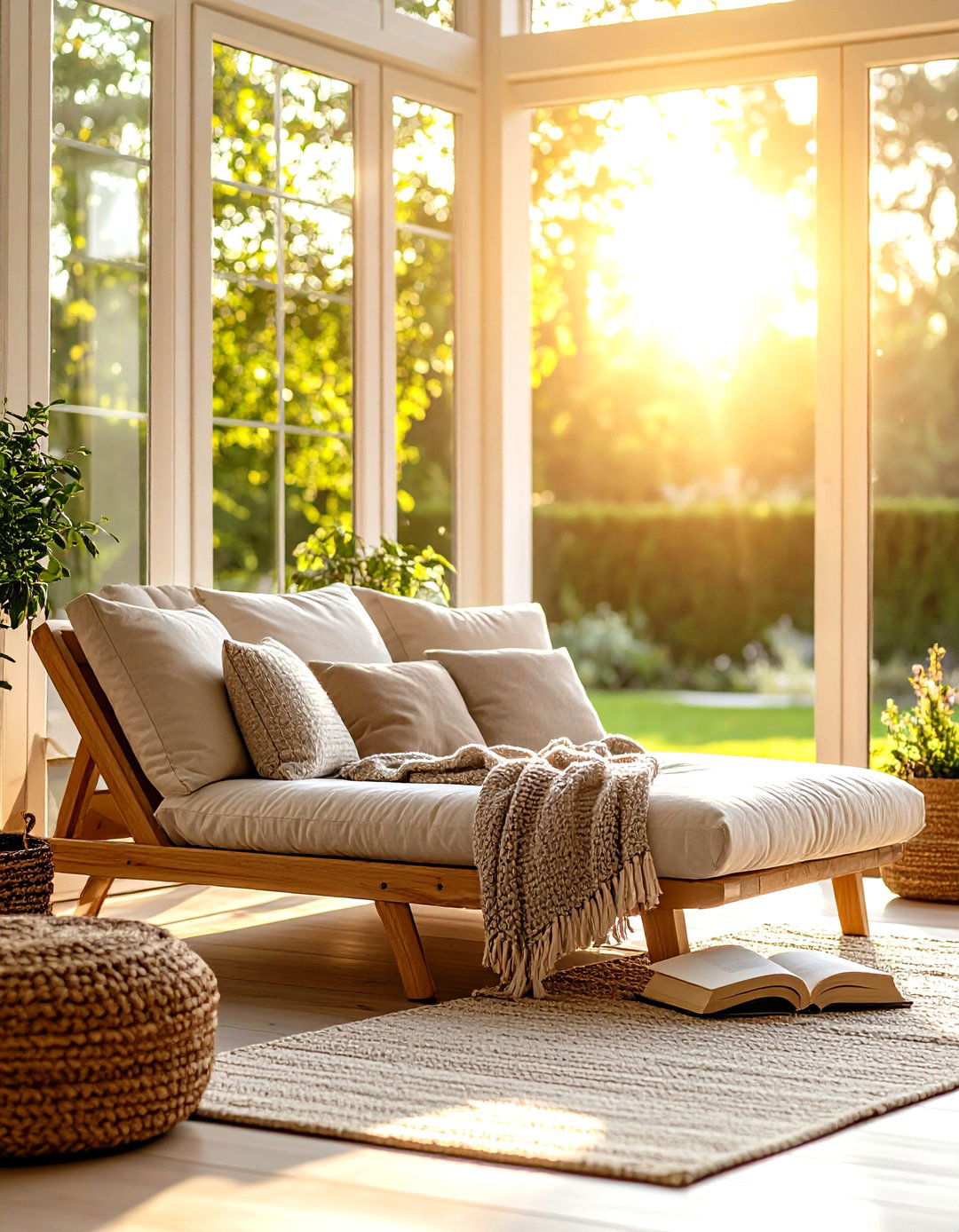 Five Position Lazy Floor Chaise - 25 floor seating ideas