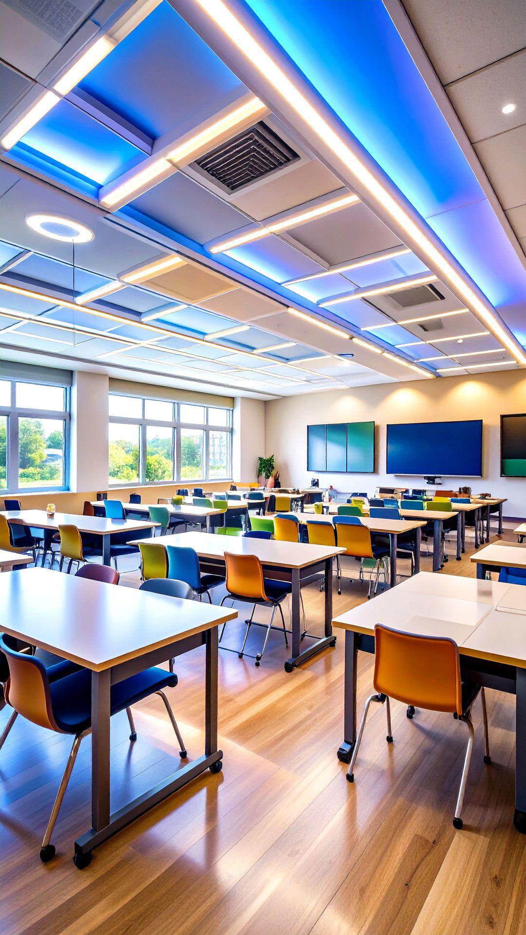 Flexible Zone Classroom Lighting to Match Activities - 25 classroom lighting ideas