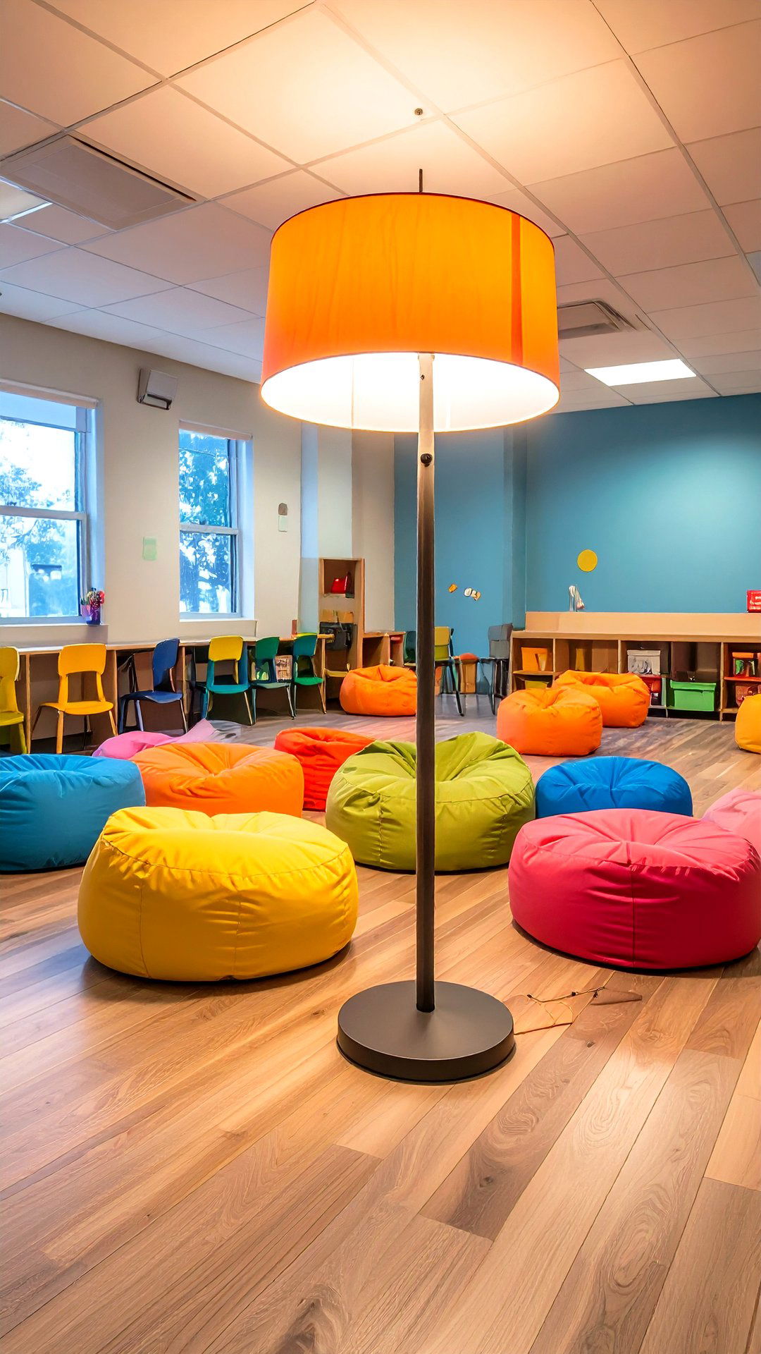 Floor Lamp Classroom Lighting for Calm Corners - 25 classroom lighting ideas