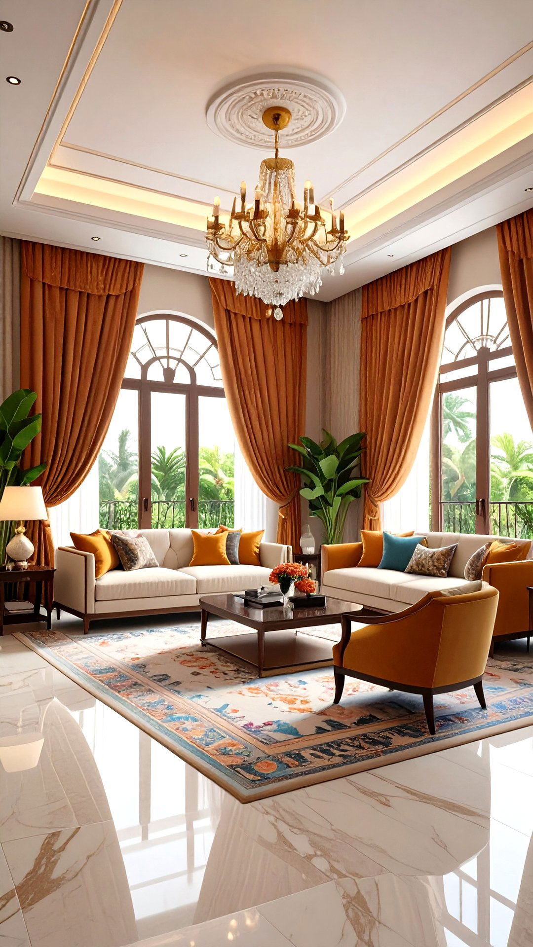 Floor to Ceiling Curtain Room for Subtle Drama - 25 aesthetic room ideas