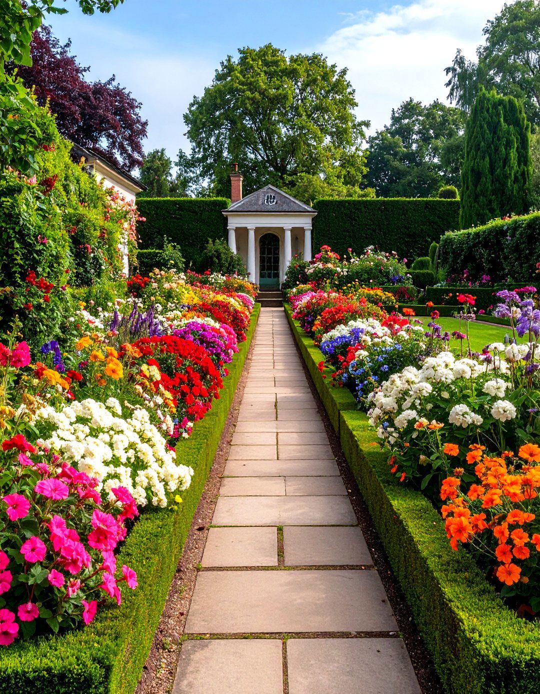 Floral Bedding Parterre - 25 parterre garden ideas